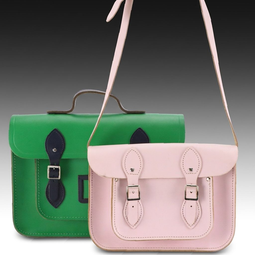 The Cambridge Satchel Company Bags in Colored Calfskin Leather