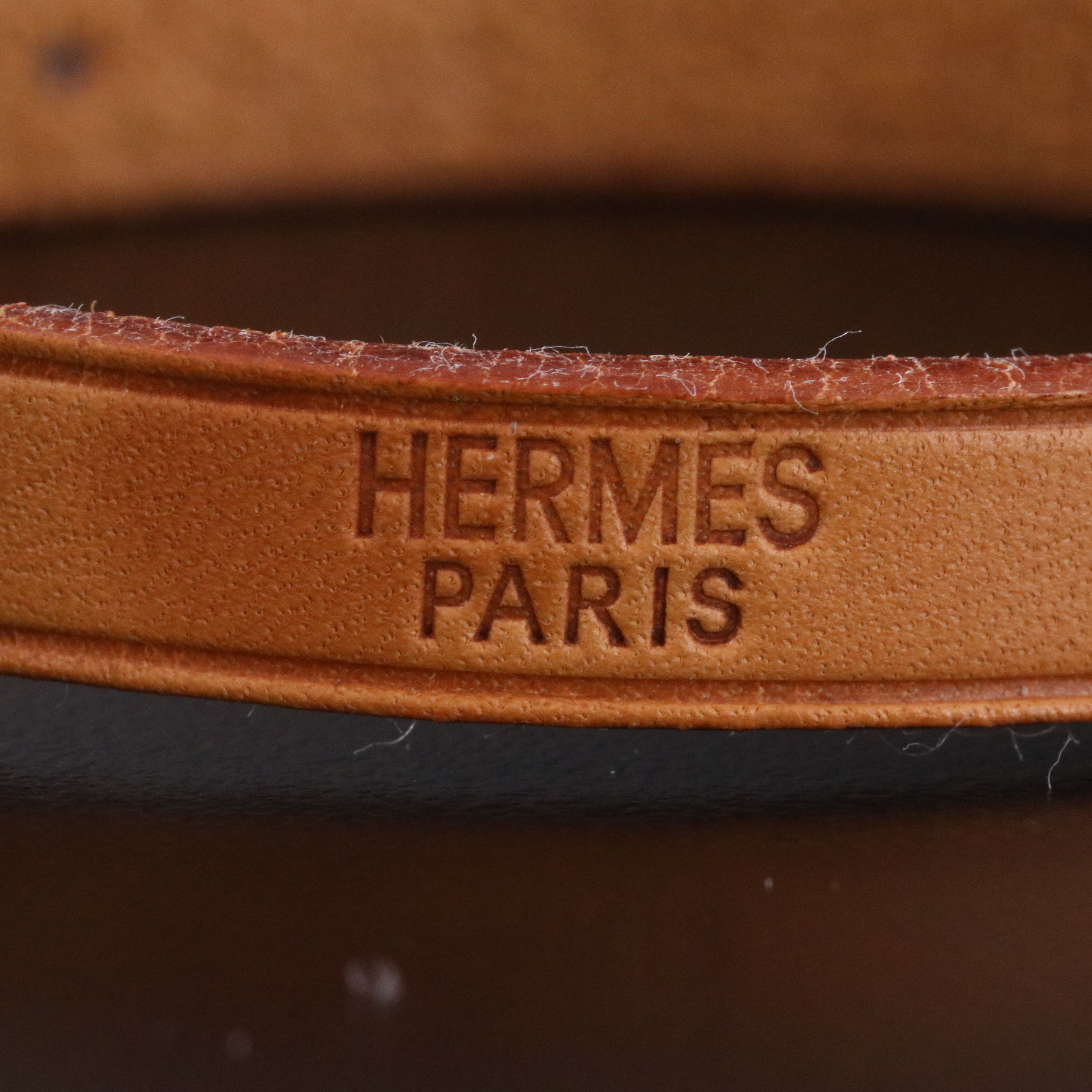 Hermès Hapi One Leather Bracelet