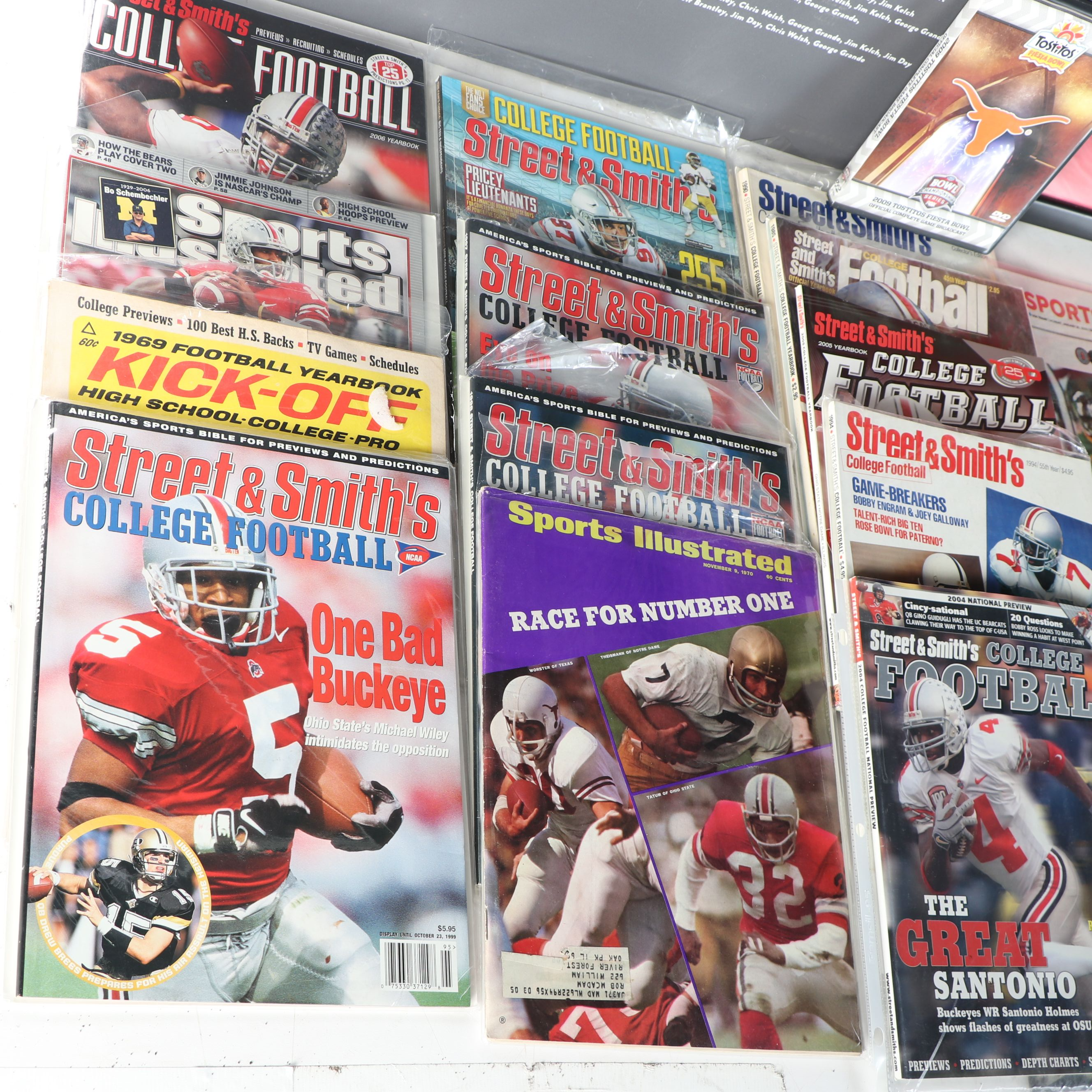 Cincinnati Reds and Bengals Wall Displays, OSU Football Periodicals and More
