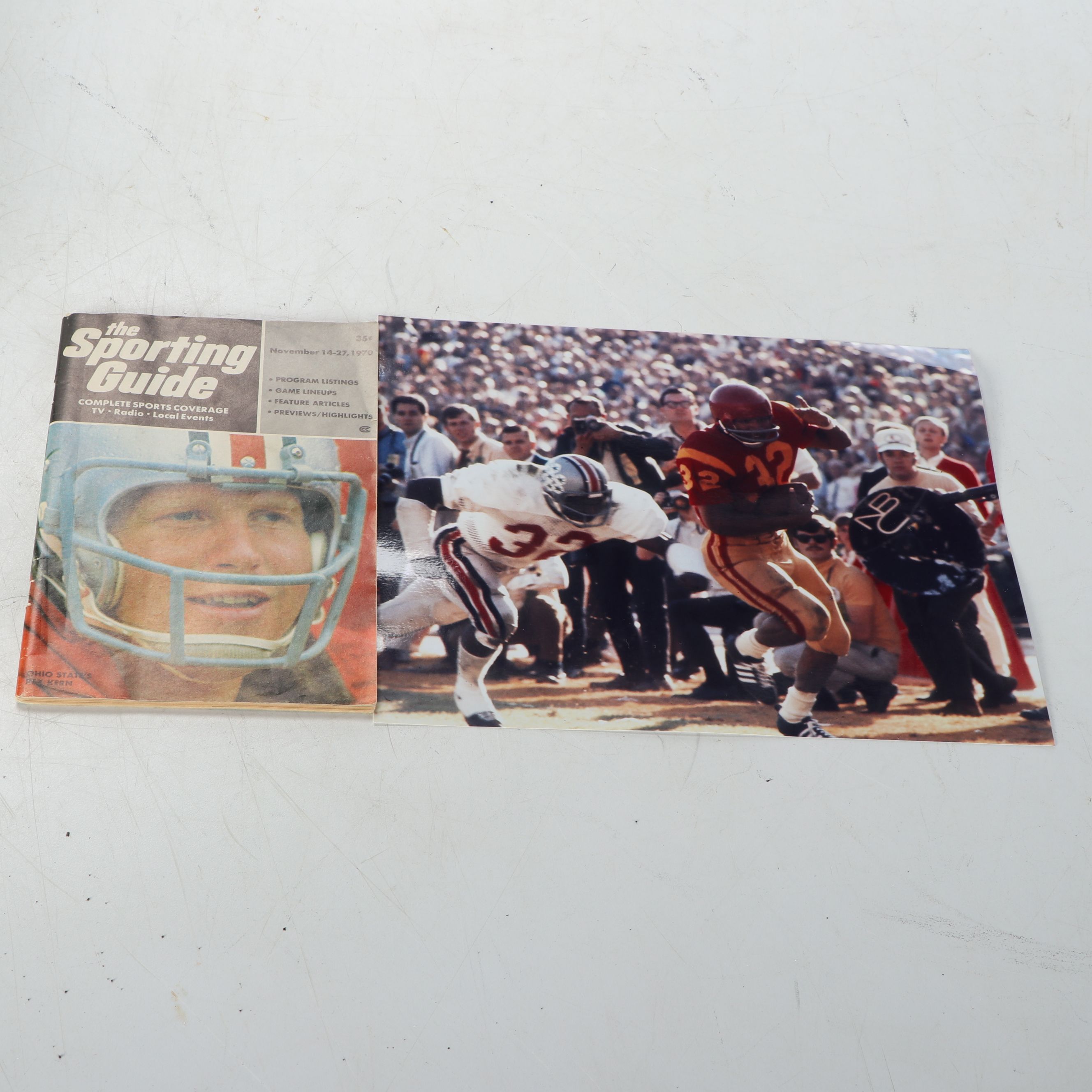 Cincinnati Reds and Bengals Wall Displays, OSU Football Periodicals and More