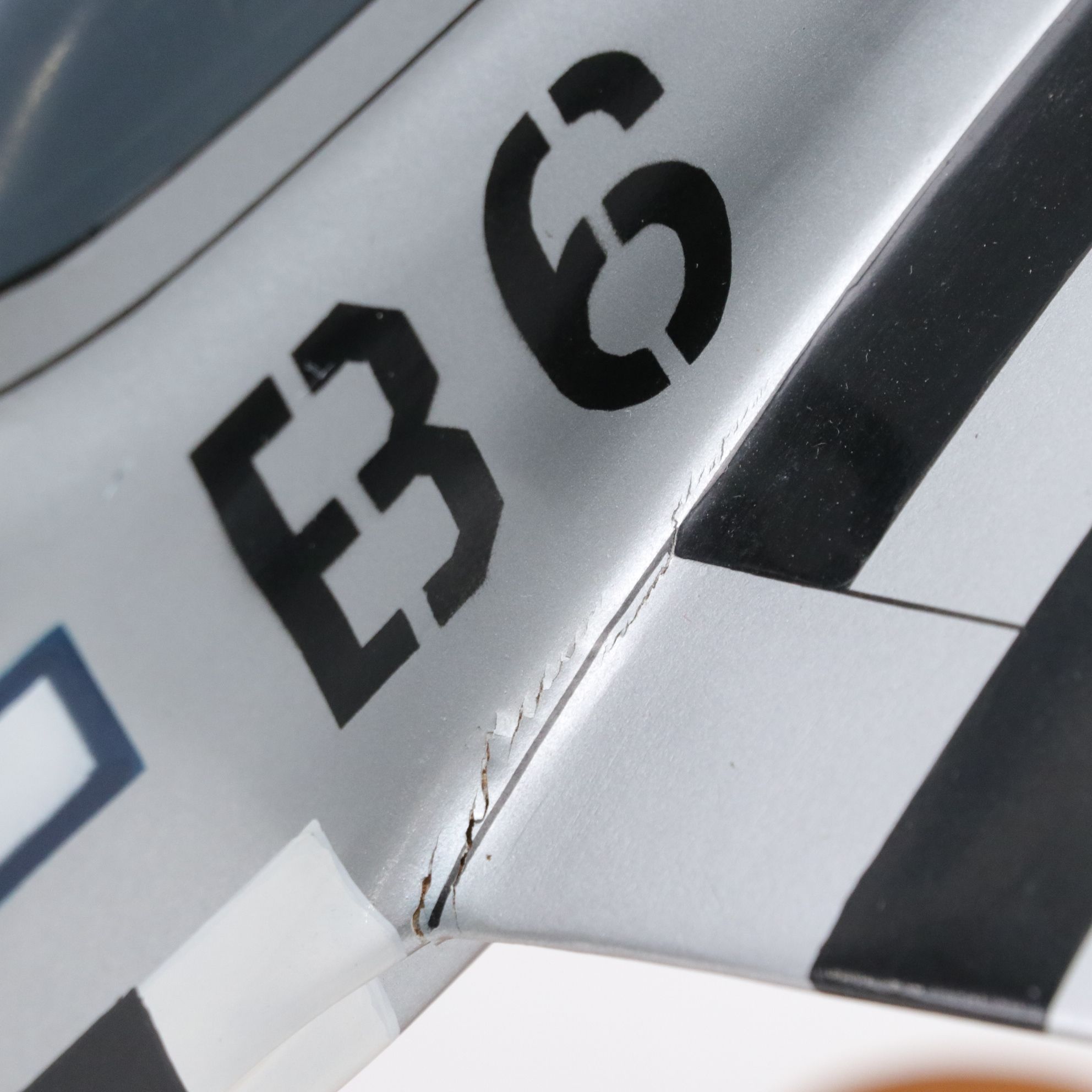 P-51 Mustang Glamorous Glen III & Bombardier Challenger 604 Wooden Plane Models