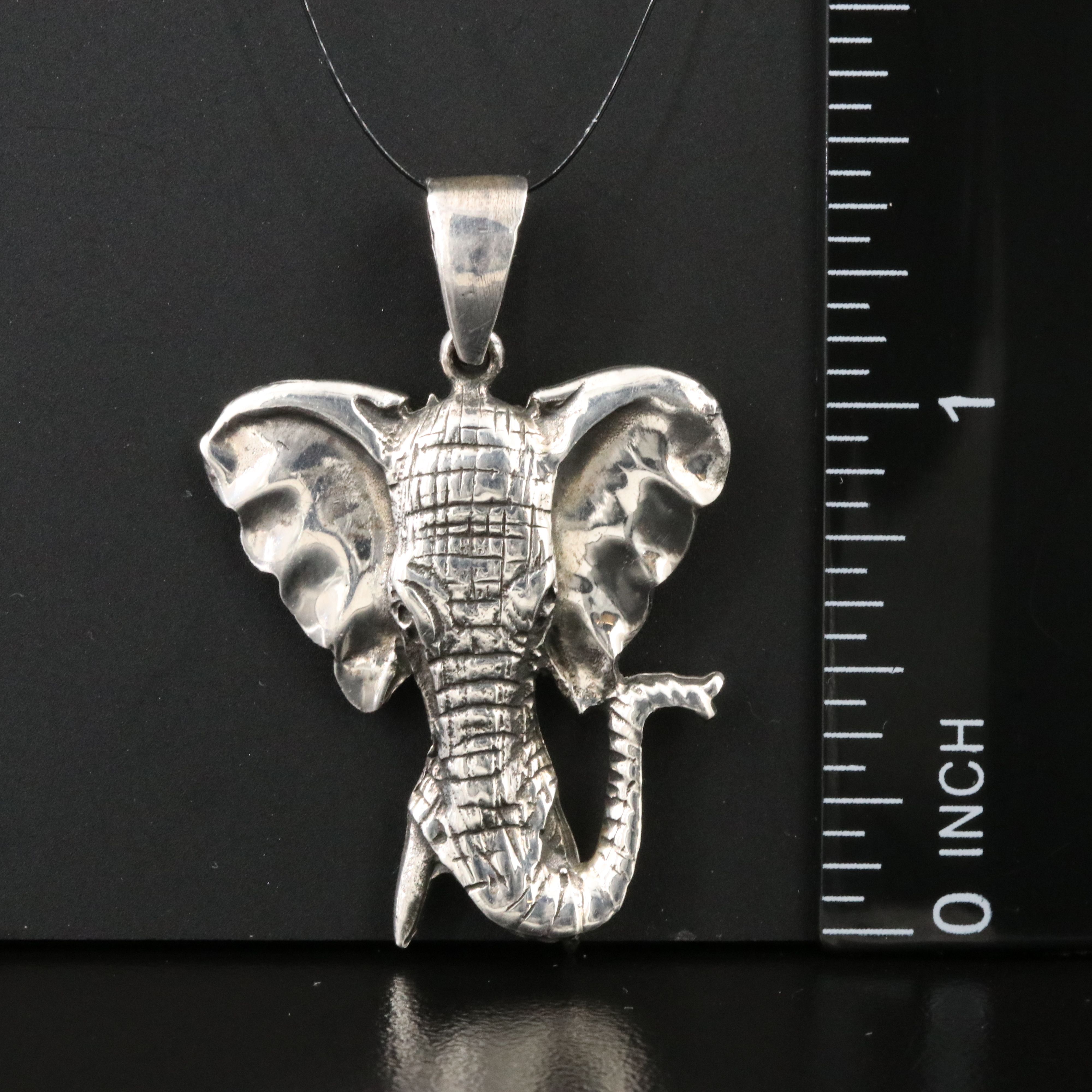 Sterling Elephant Pendant
