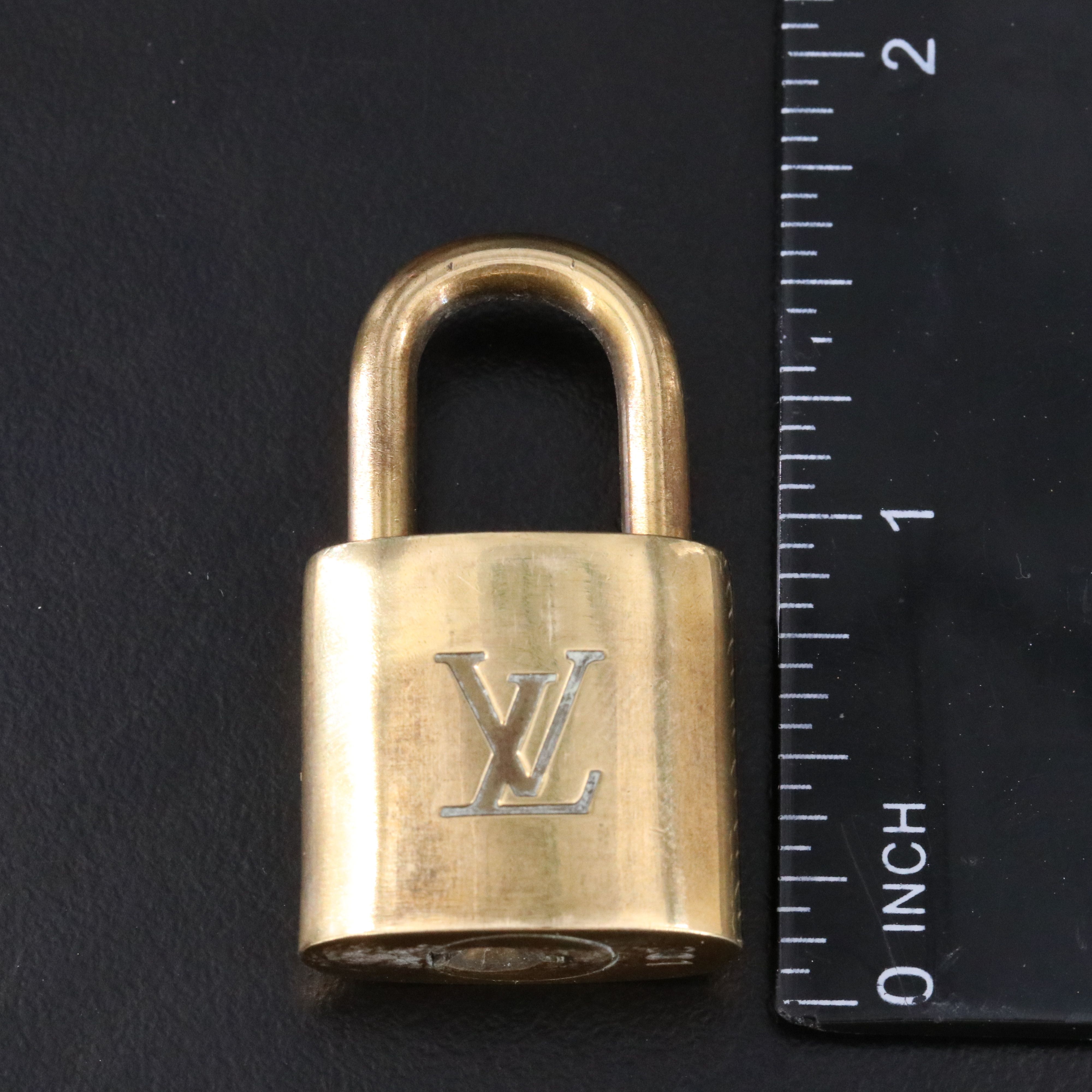 Louis Vuitton Brass Padlock and Key