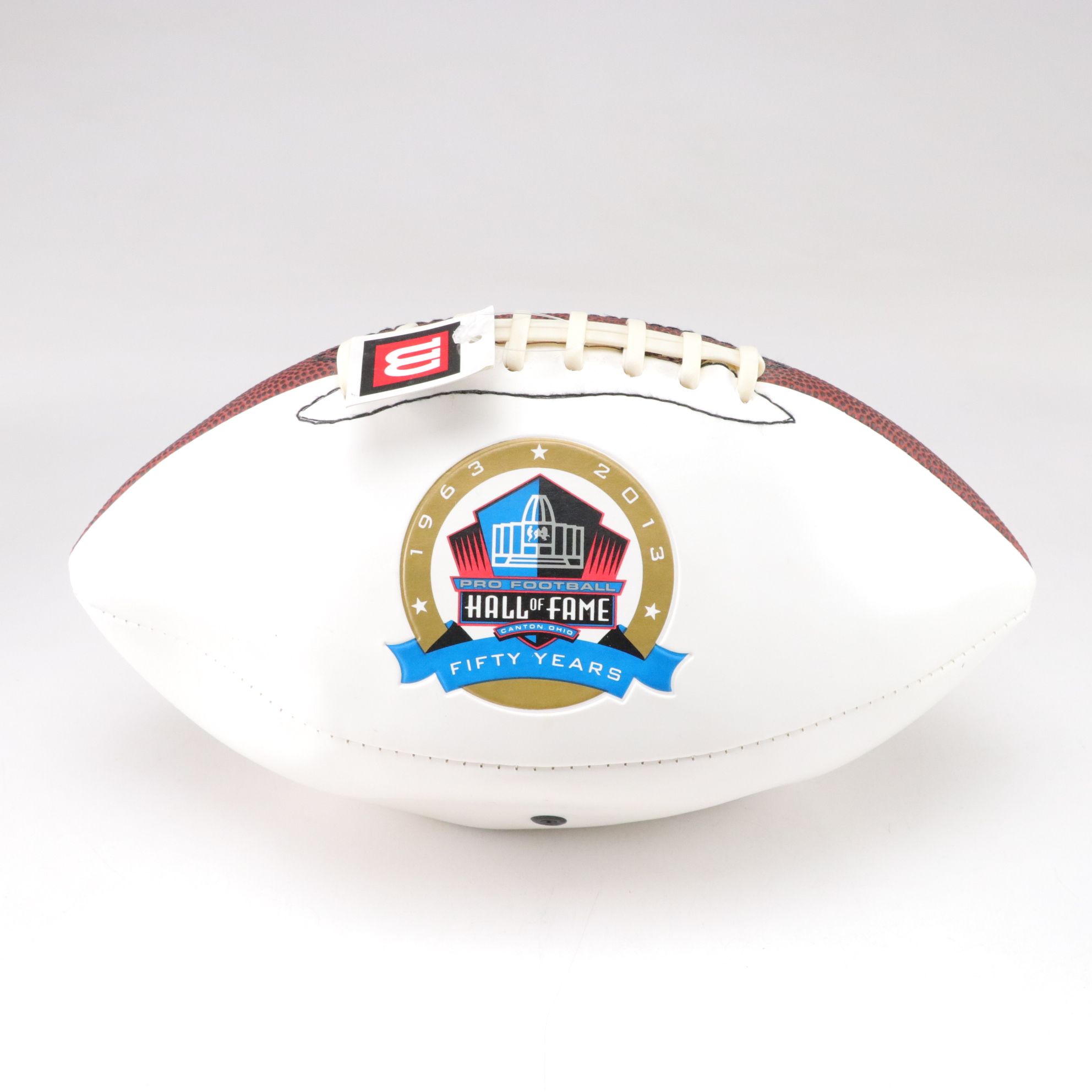 Wilson Hall of Fame 50th Anniversary Football and Card Collection