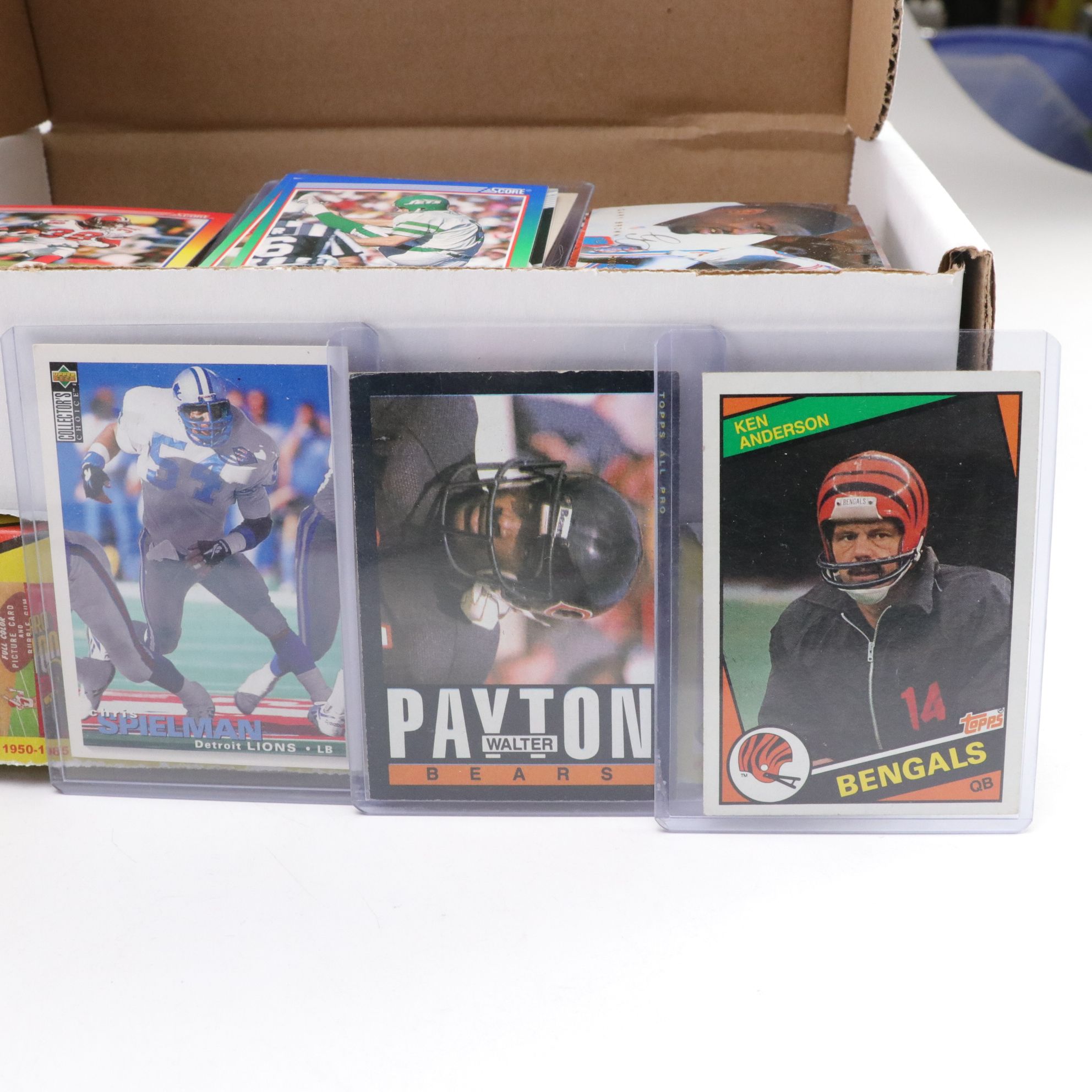 Wilson Hall of Fame 50th Anniversary Football and Card Collection