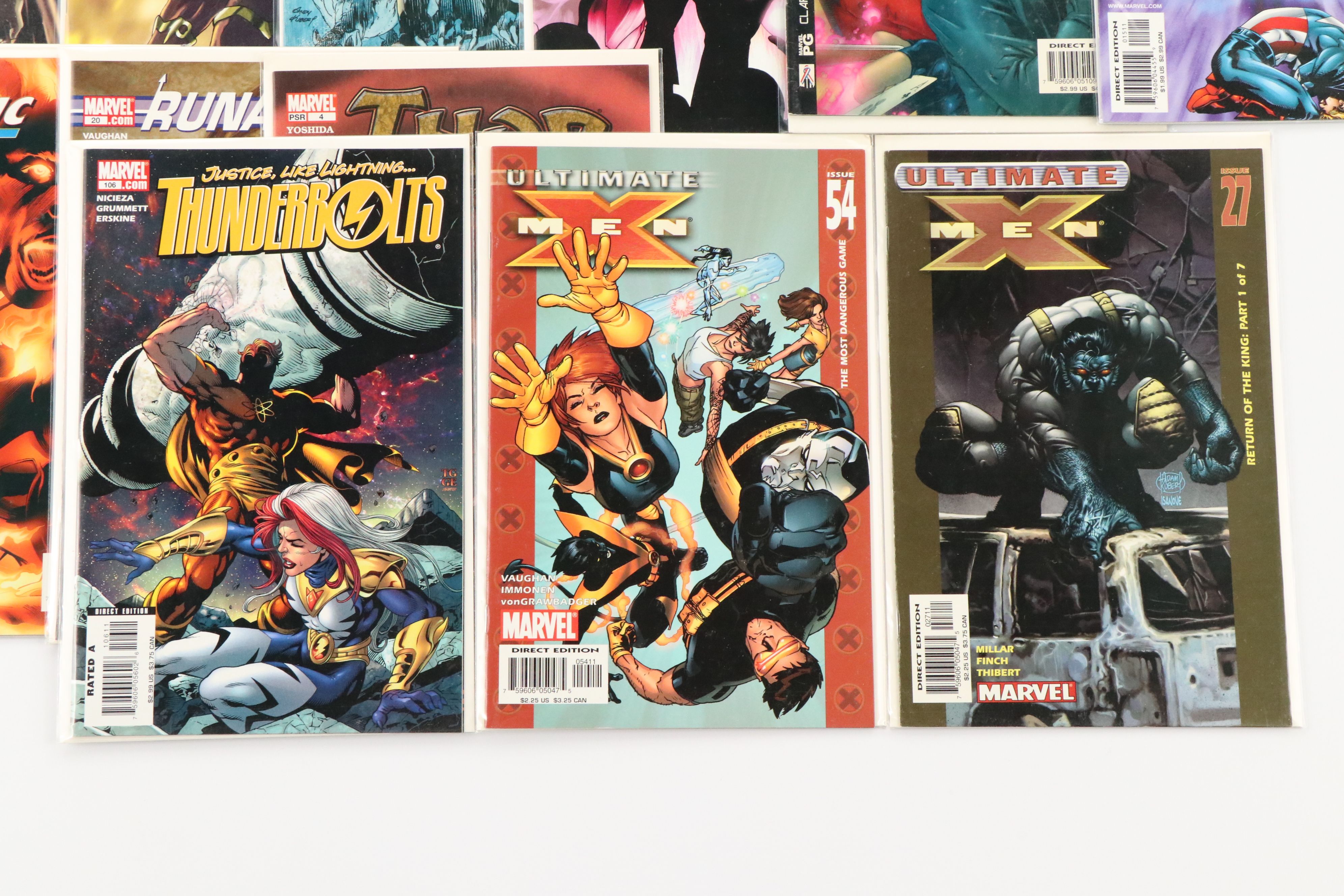 Marvel Modern Age "Ultimate Fantastic Four," "Runaways," and More Comics