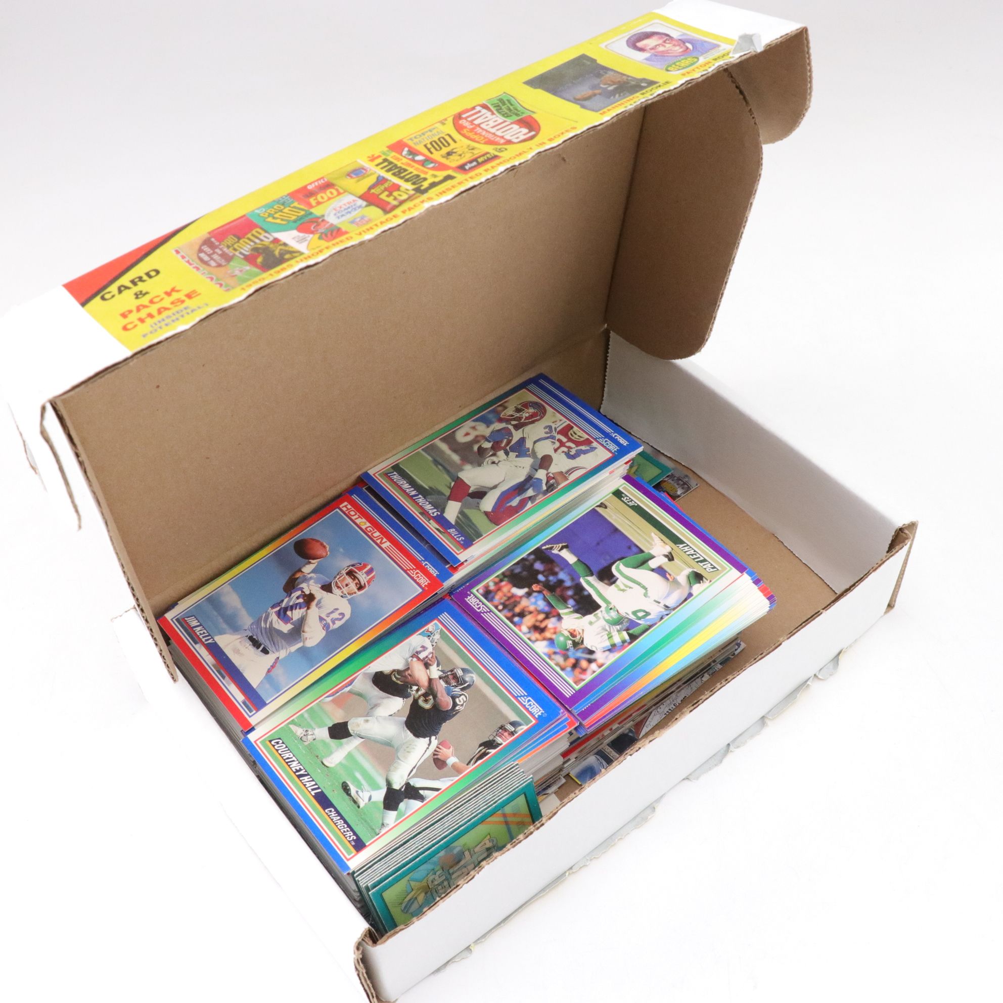 Wilson Hall of Fame 50th Anniversary Football and Card Collection