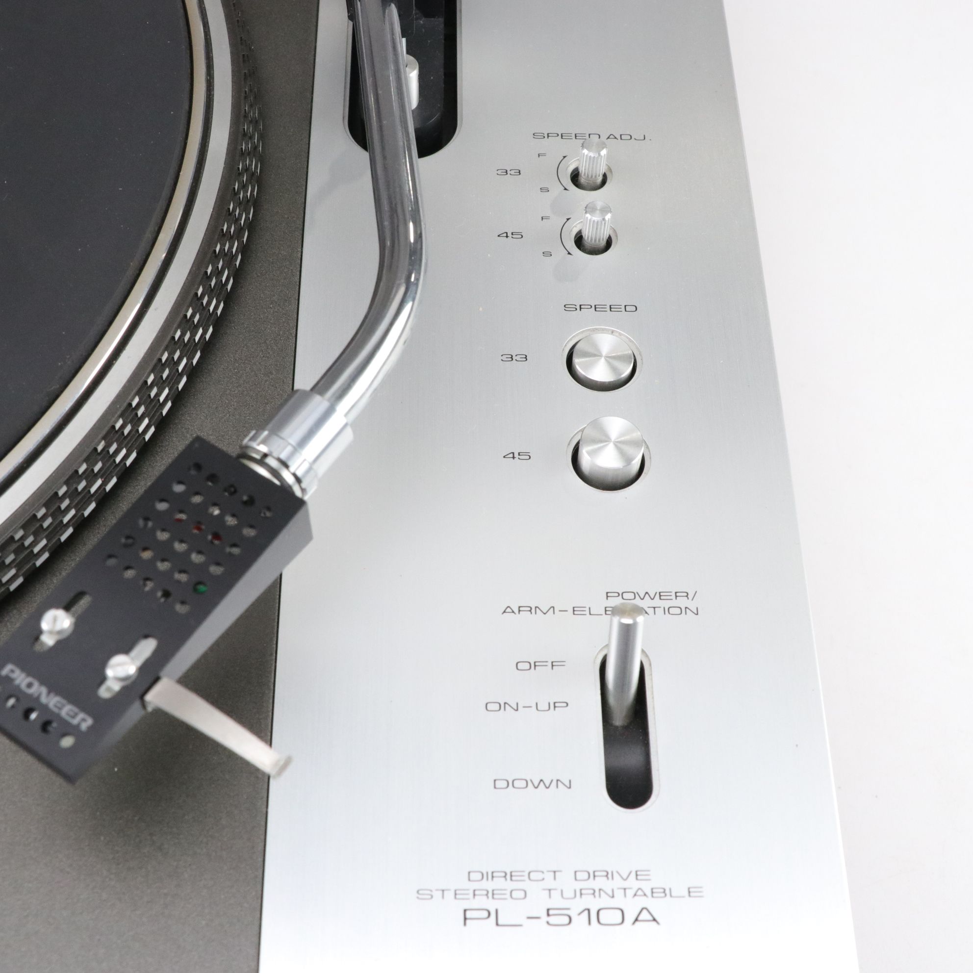 Pioneer PL-510A Direct Drive Stereo Turntable, 1970s