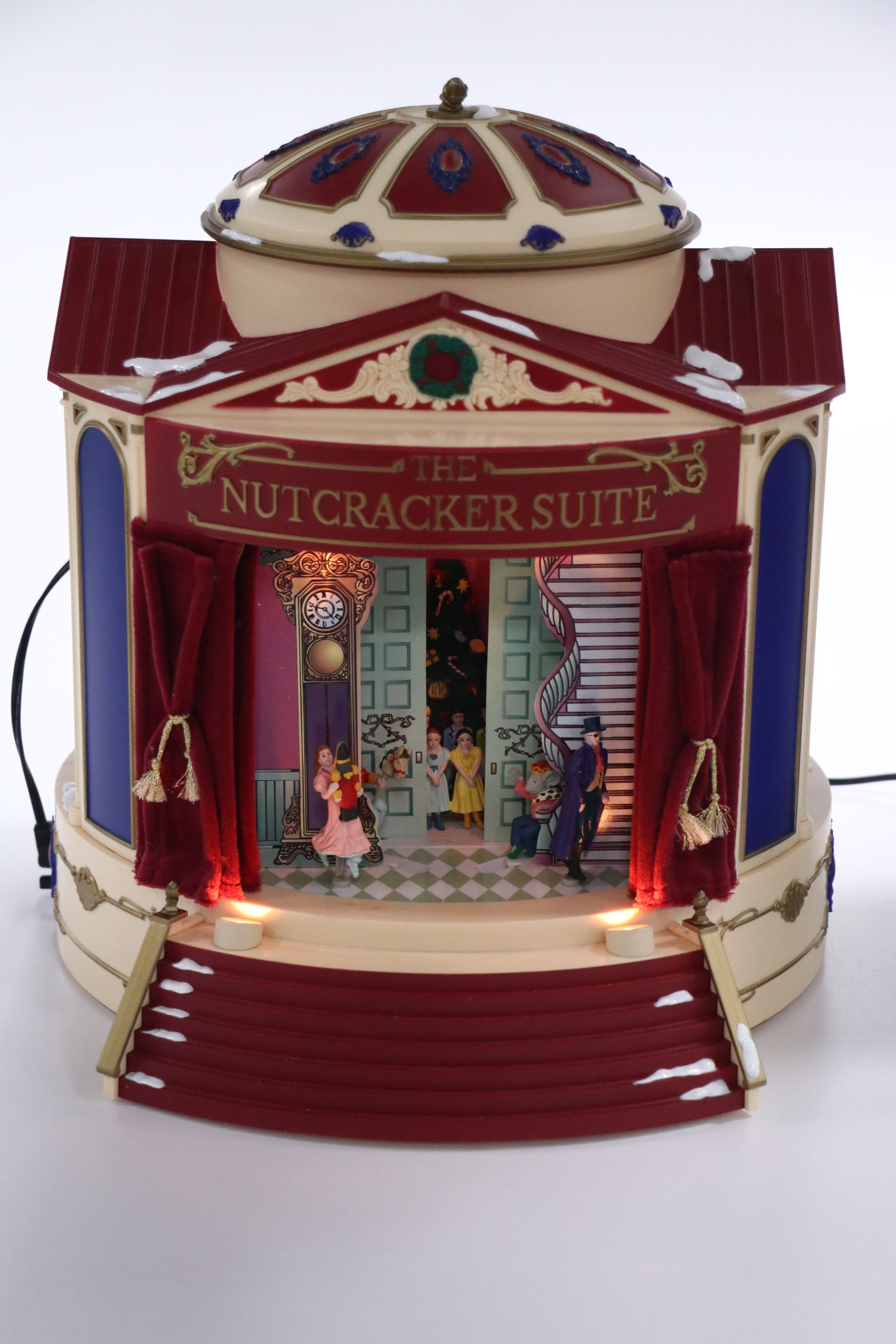 Department 56 "The Times Tower" with Mr. Christmas Nutcracker Show, Other Décor