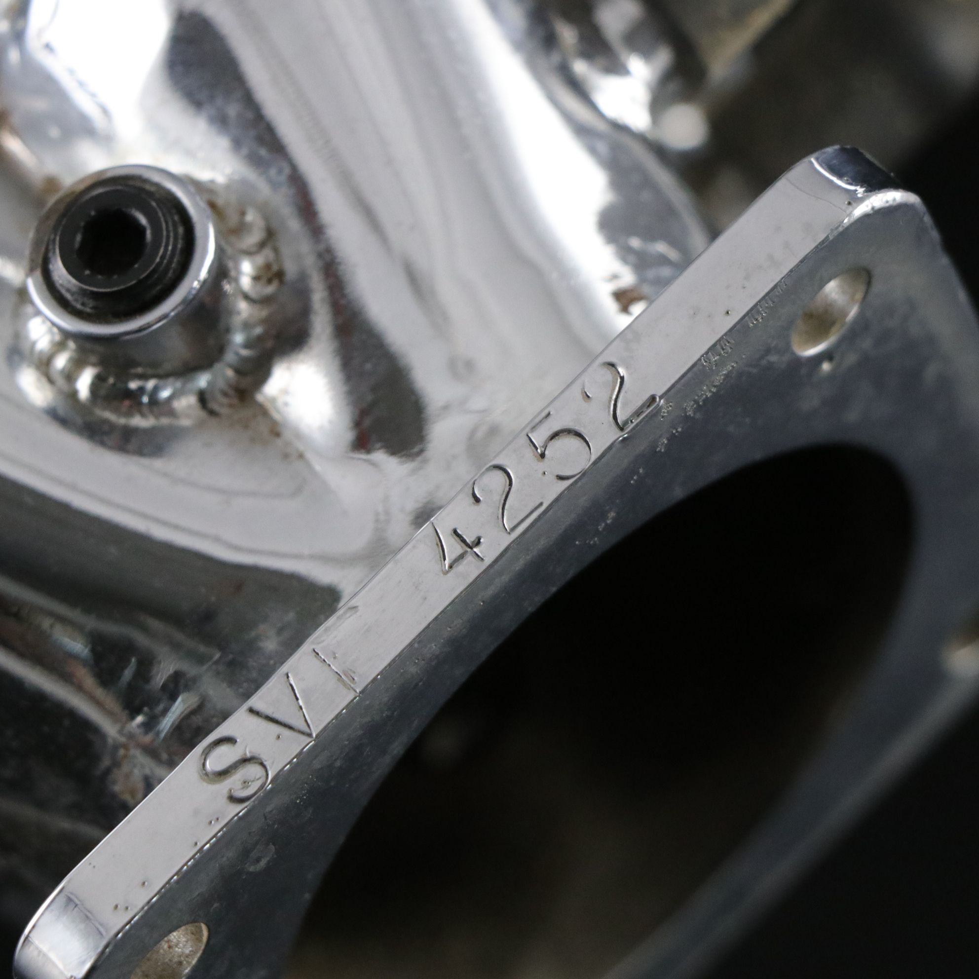 Automotive Chrome Header Decorative Accessory SVI 4252