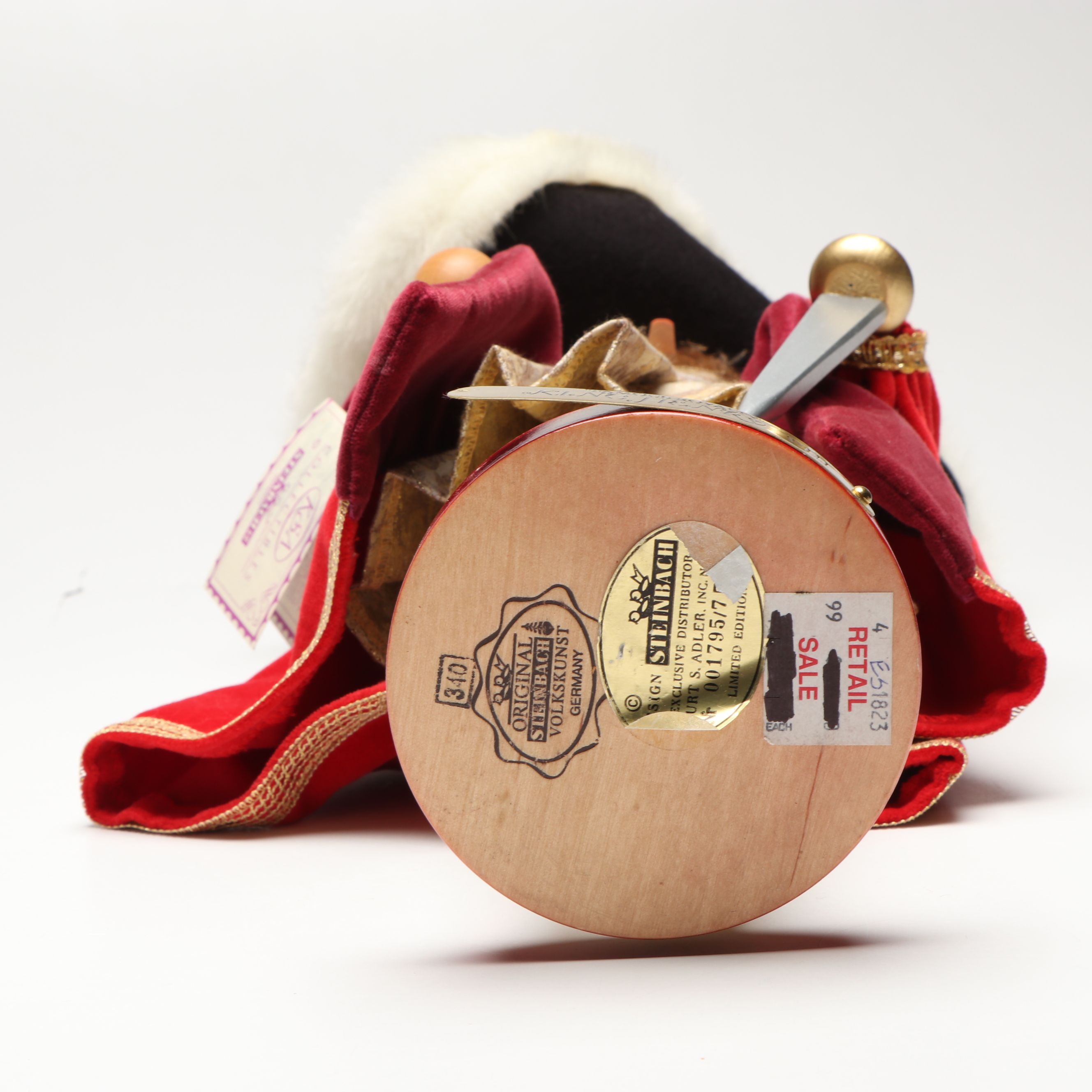 Limited Edition Steinbach "King Henry VIII" Handmade German Nutcracker