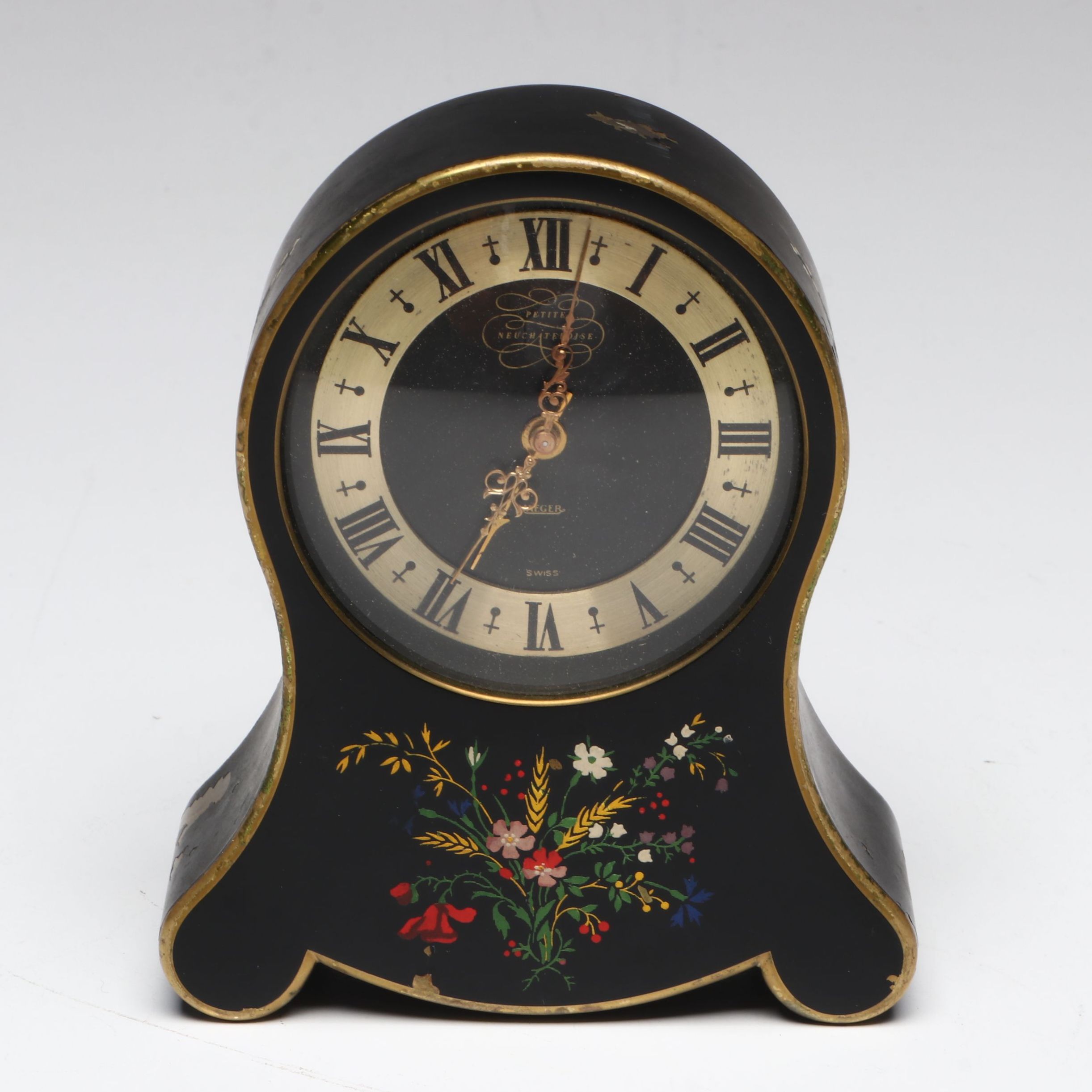 Jaeger Petite Neuchâteloise Musical Alarm Clock, Mid-20th Century