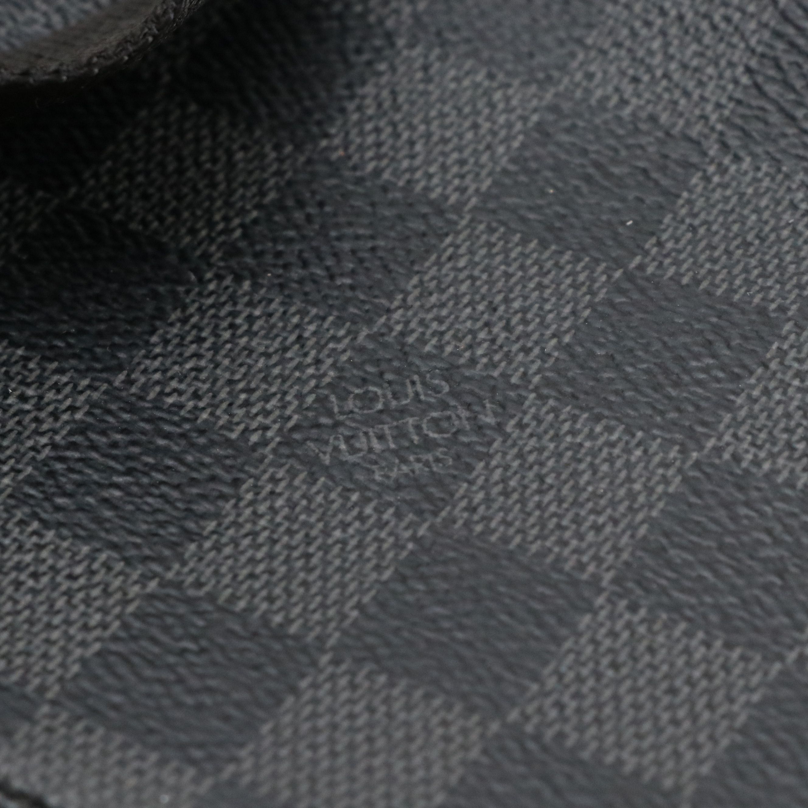 Louis Vuitton District PM Crossbody Messenger Bag in Damier Graphite Canvas