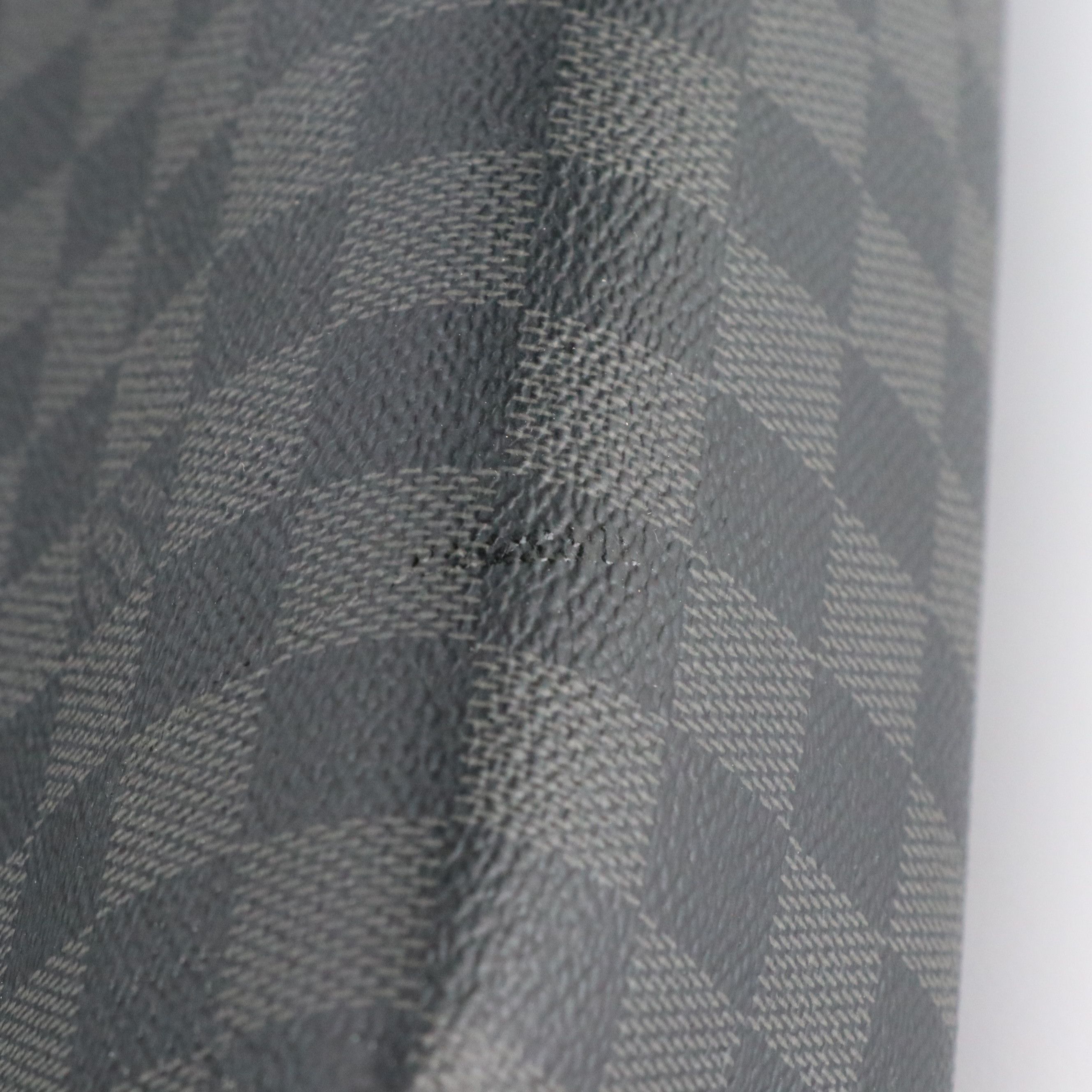 Louis Vuitton District PM Crossbody Messenger Bag in Damier Graphite Canvas