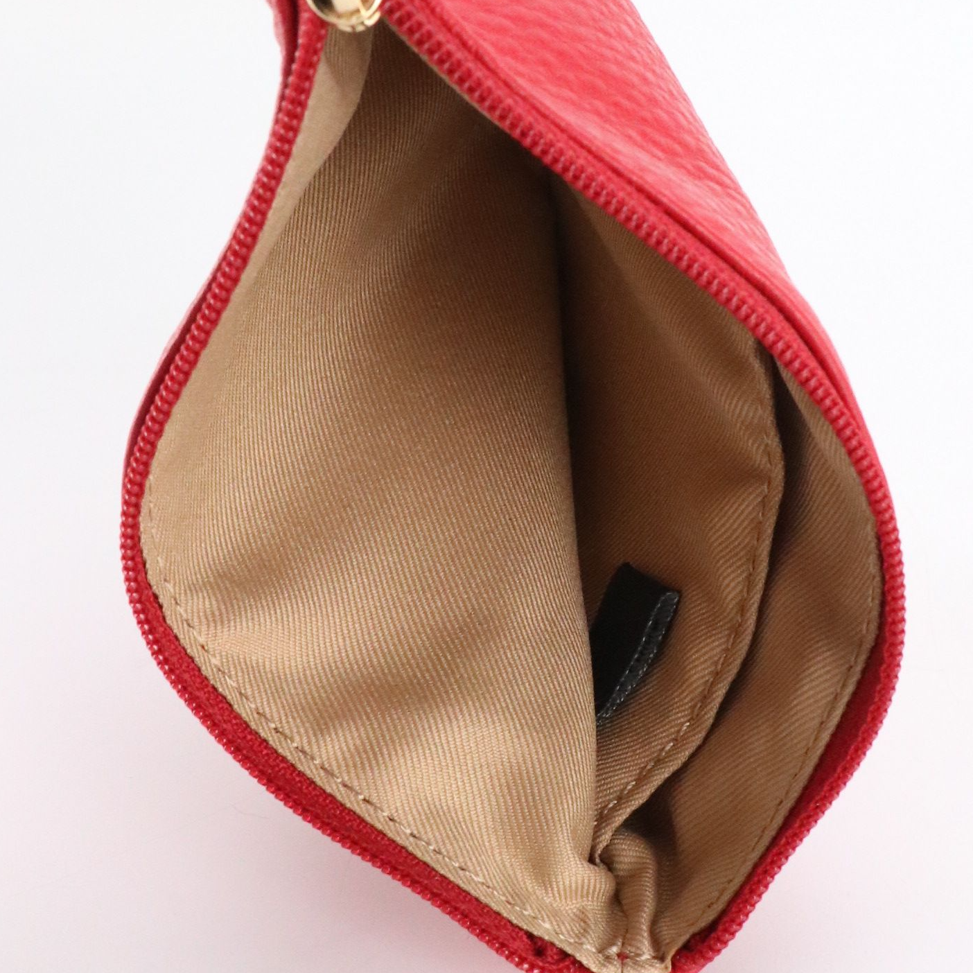 Lodis and Leatherology Red Leather Zippered Tote Bags with Levenger Zip Pouches