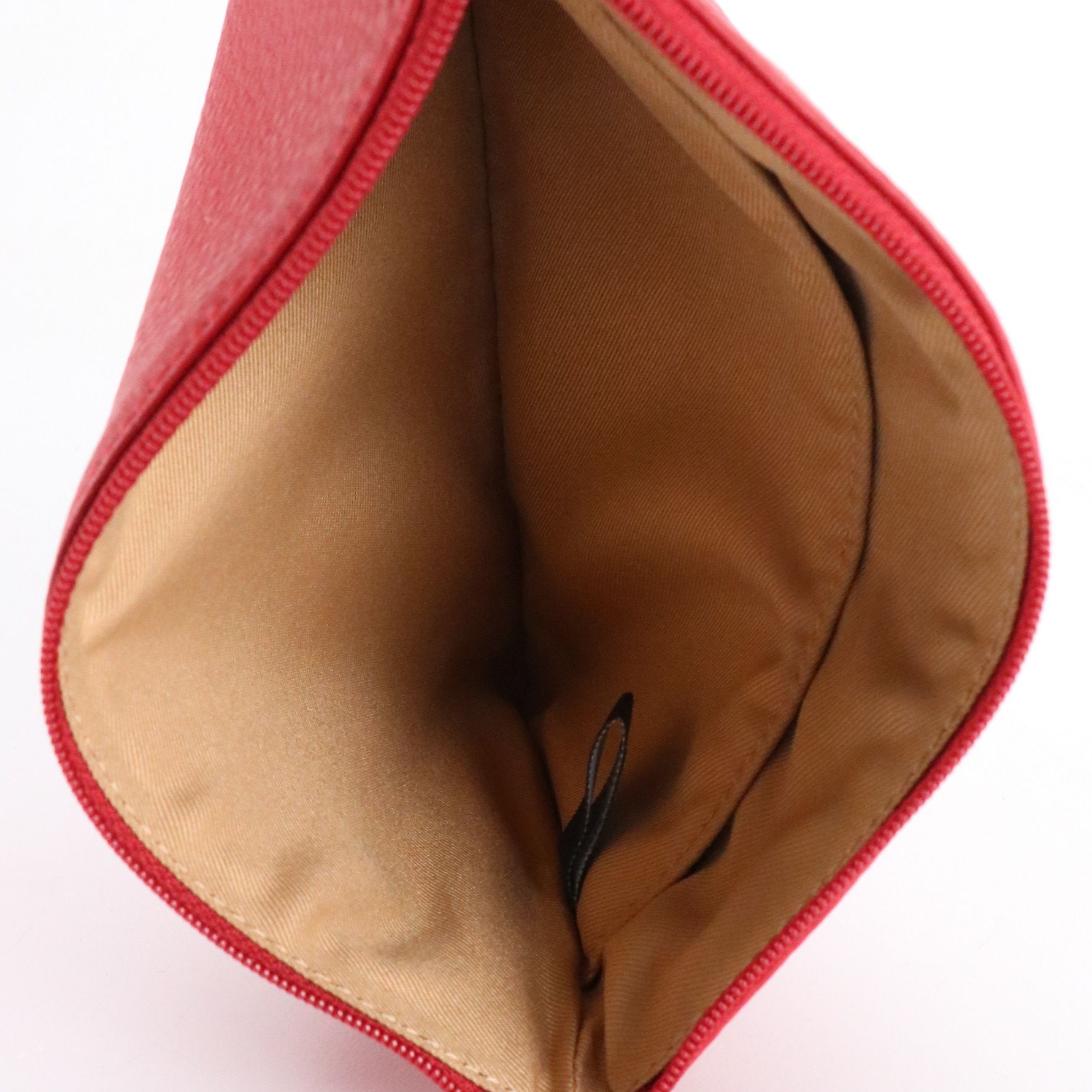 Lodis and Leatherology Red Leather Zippered Tote Bags with Levenger Zip Pouches