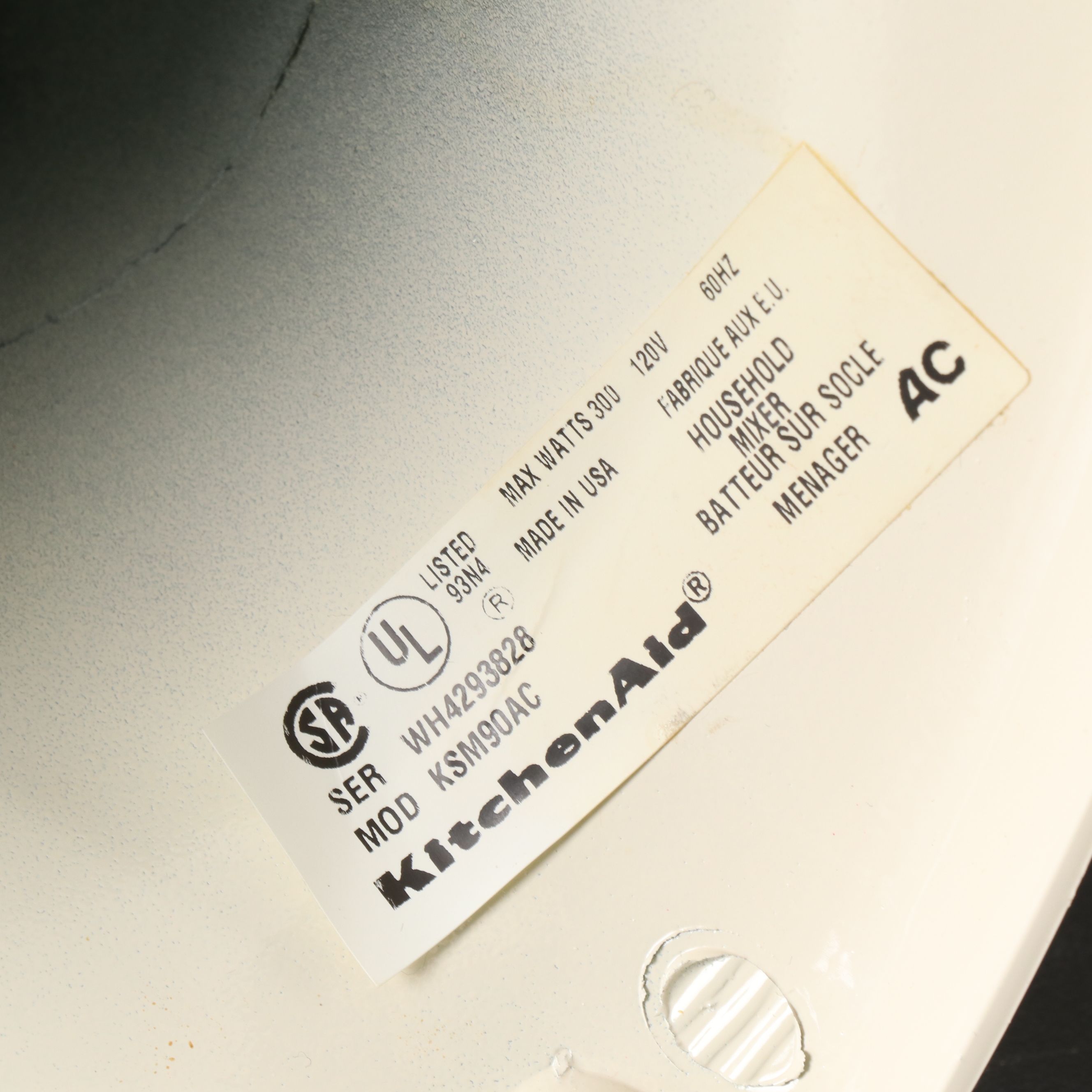 KitchenAid Tilt-Head Stand Mixer with Accessories and Recipe Book