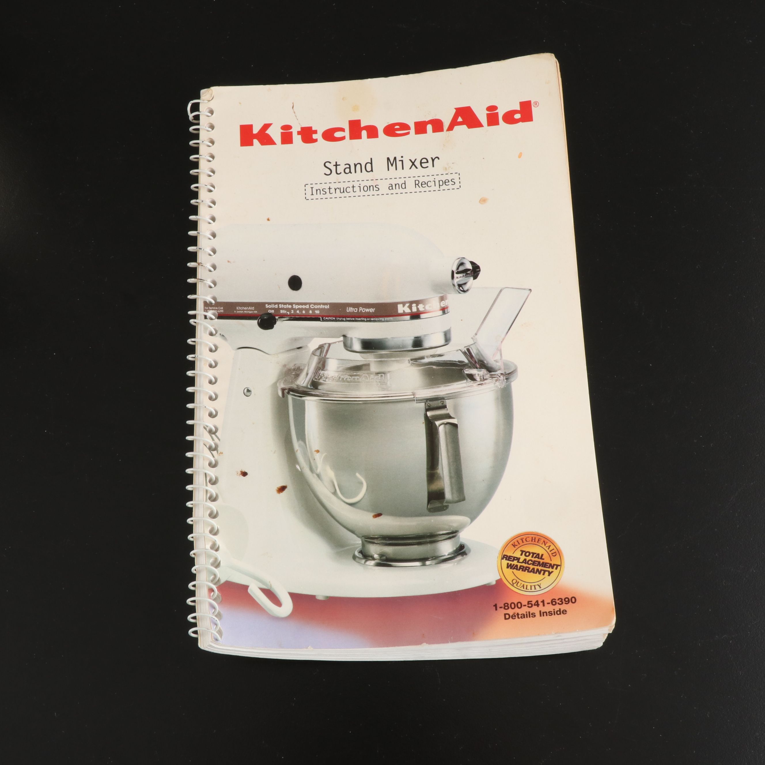KitchenAid Tilt-Head Stand Mixer with Accessories and Recipe Book