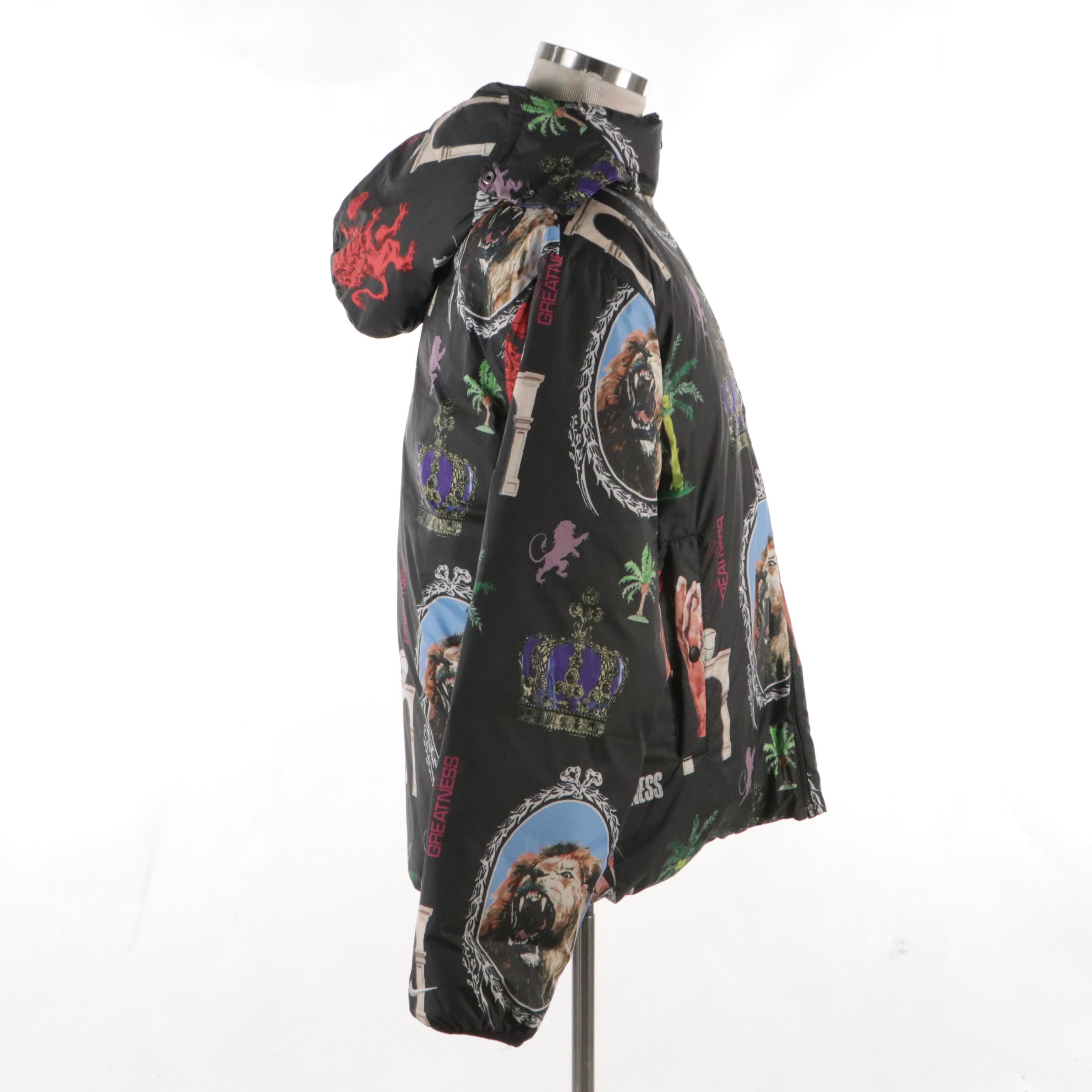 Men's Nike "Strive For Greatness" Therma-Fit Puffer Jacket and Dakine Ski Pants