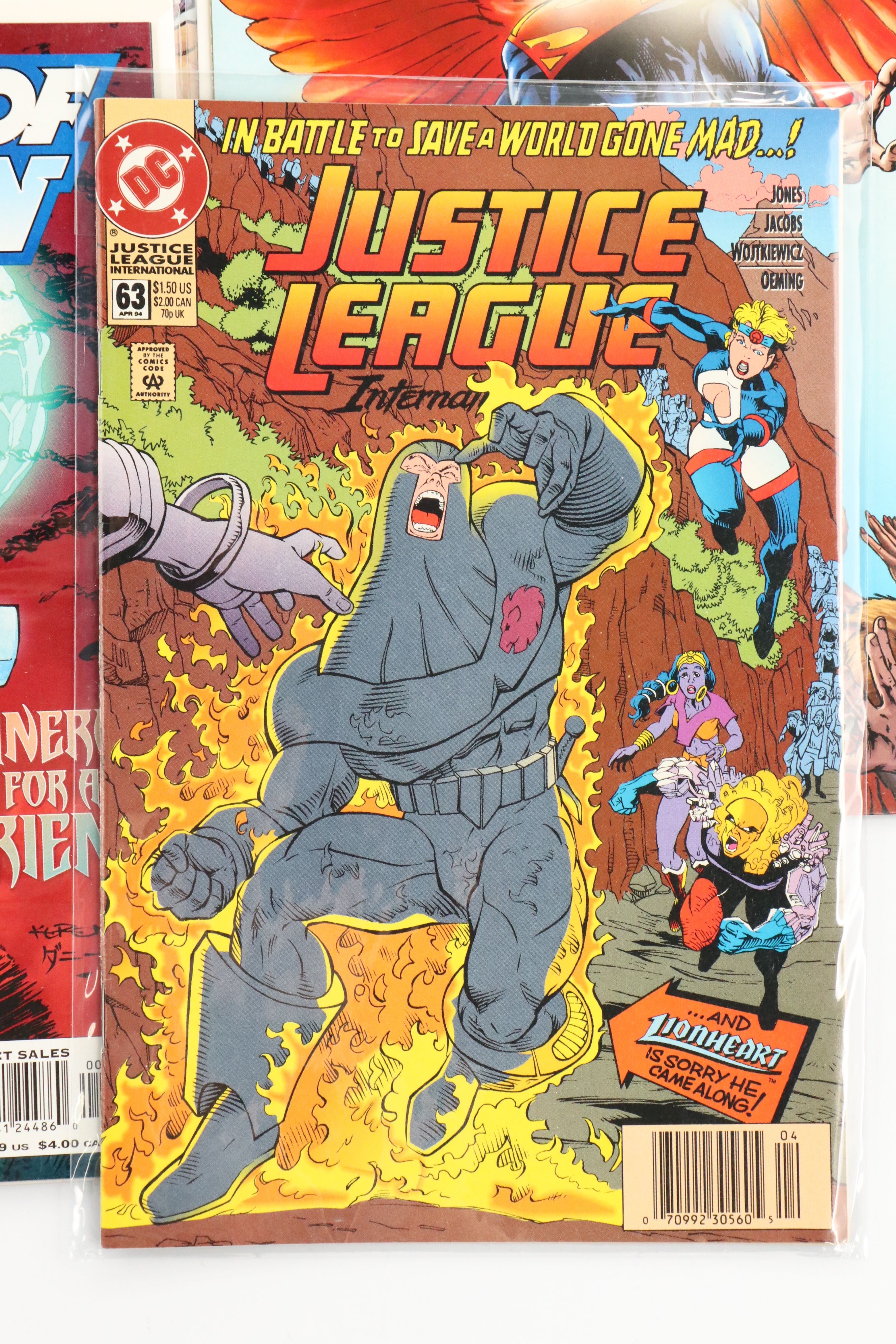 Modern Age DC "Justice League International," "Captain Atom," and More Comics