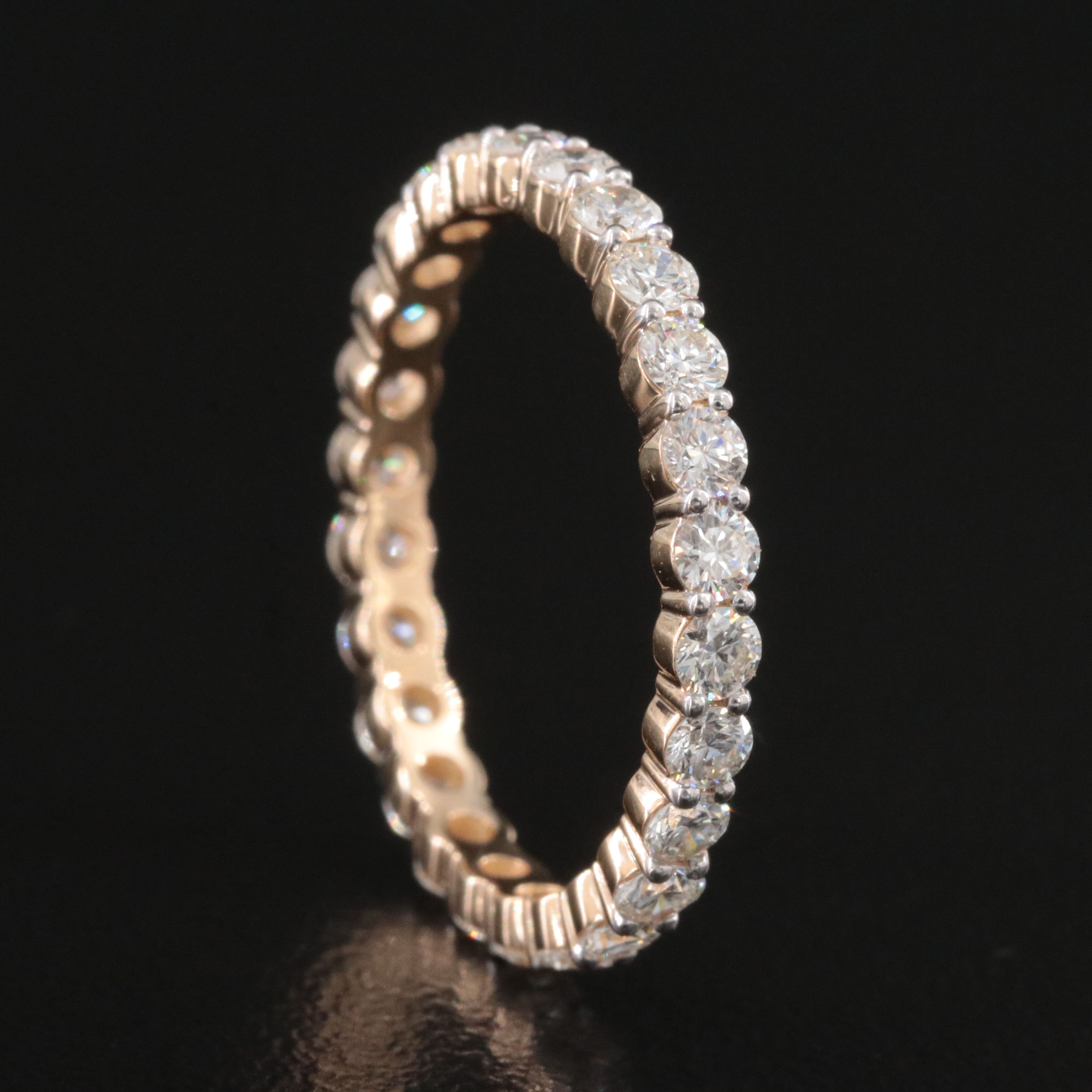 14K 1.04 CTW Diamond Eternity Band