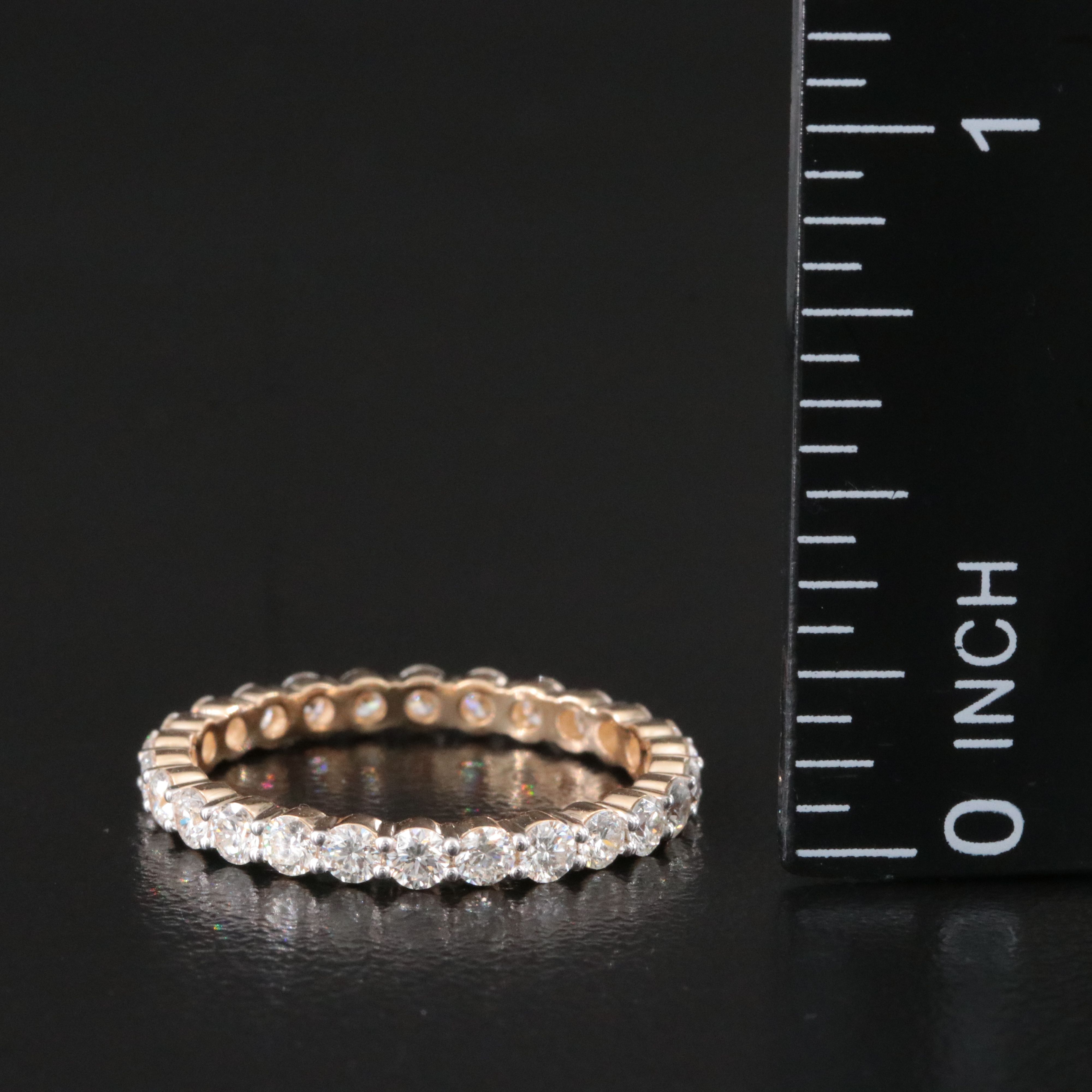 14K 1.04 CTW Diamond Eternity Band