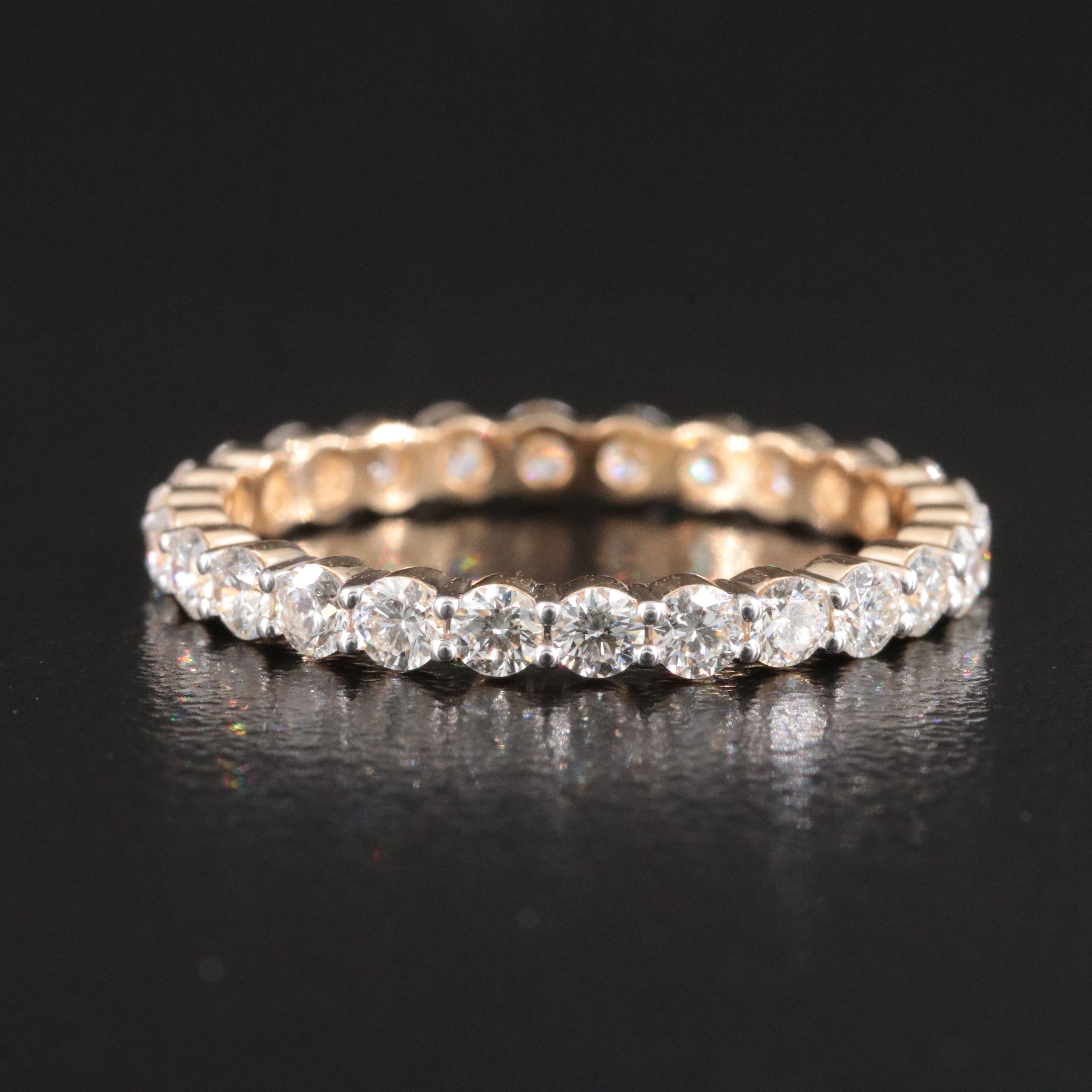 14K 1.04 CTW Diamond Eternity Band