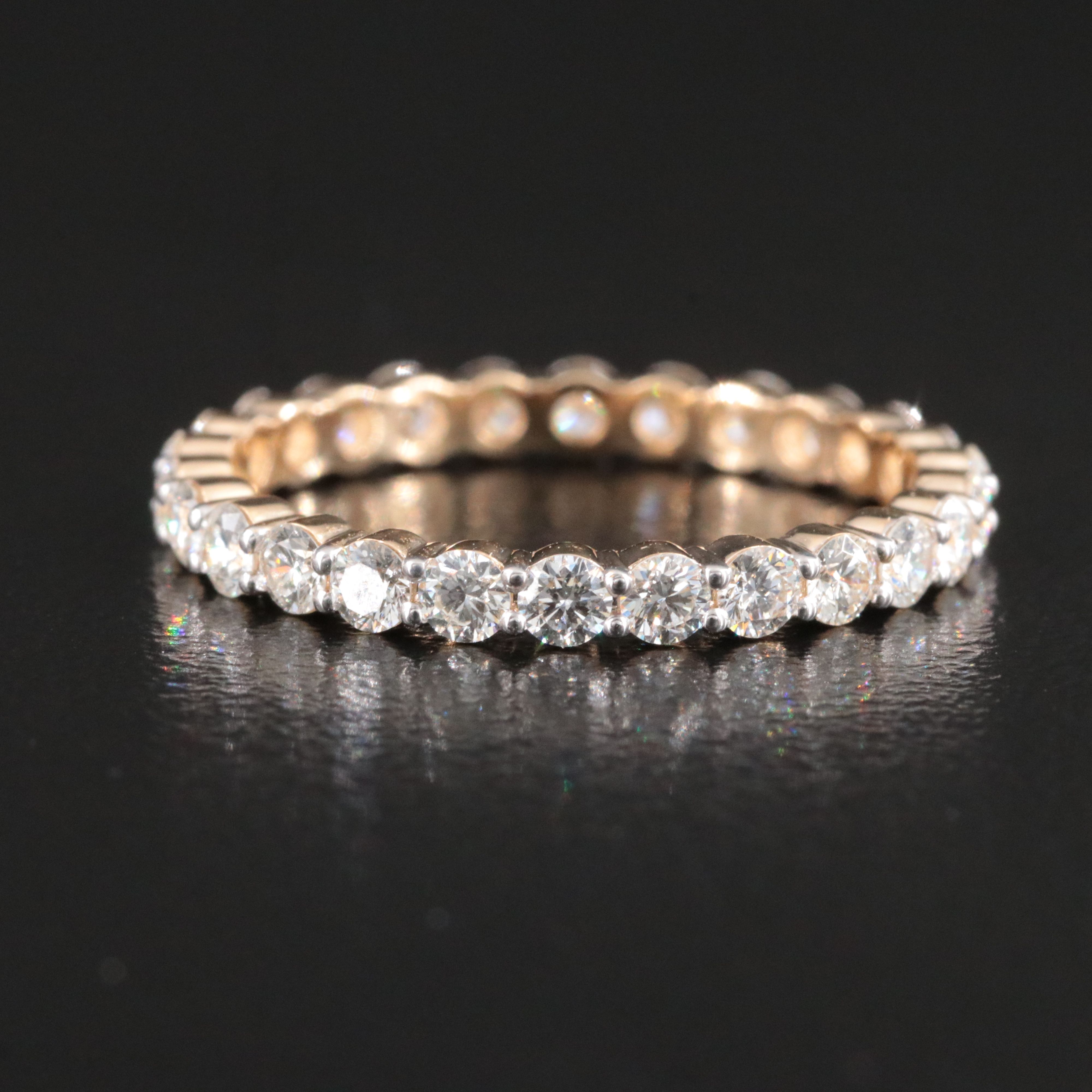 14K 1.04 CTW Diamond Eternity Band