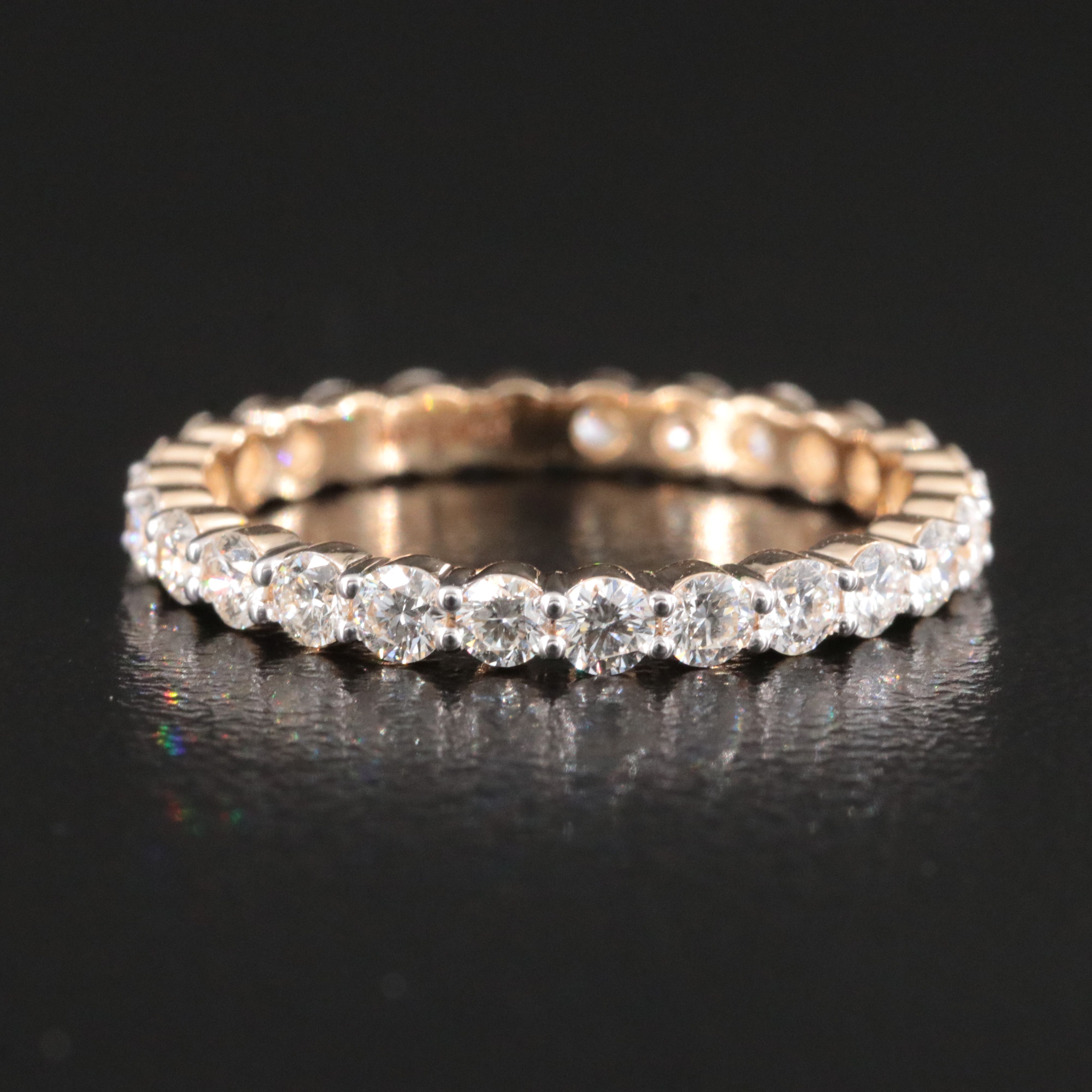 14K 1.04 CTW Diamond Eternity Band