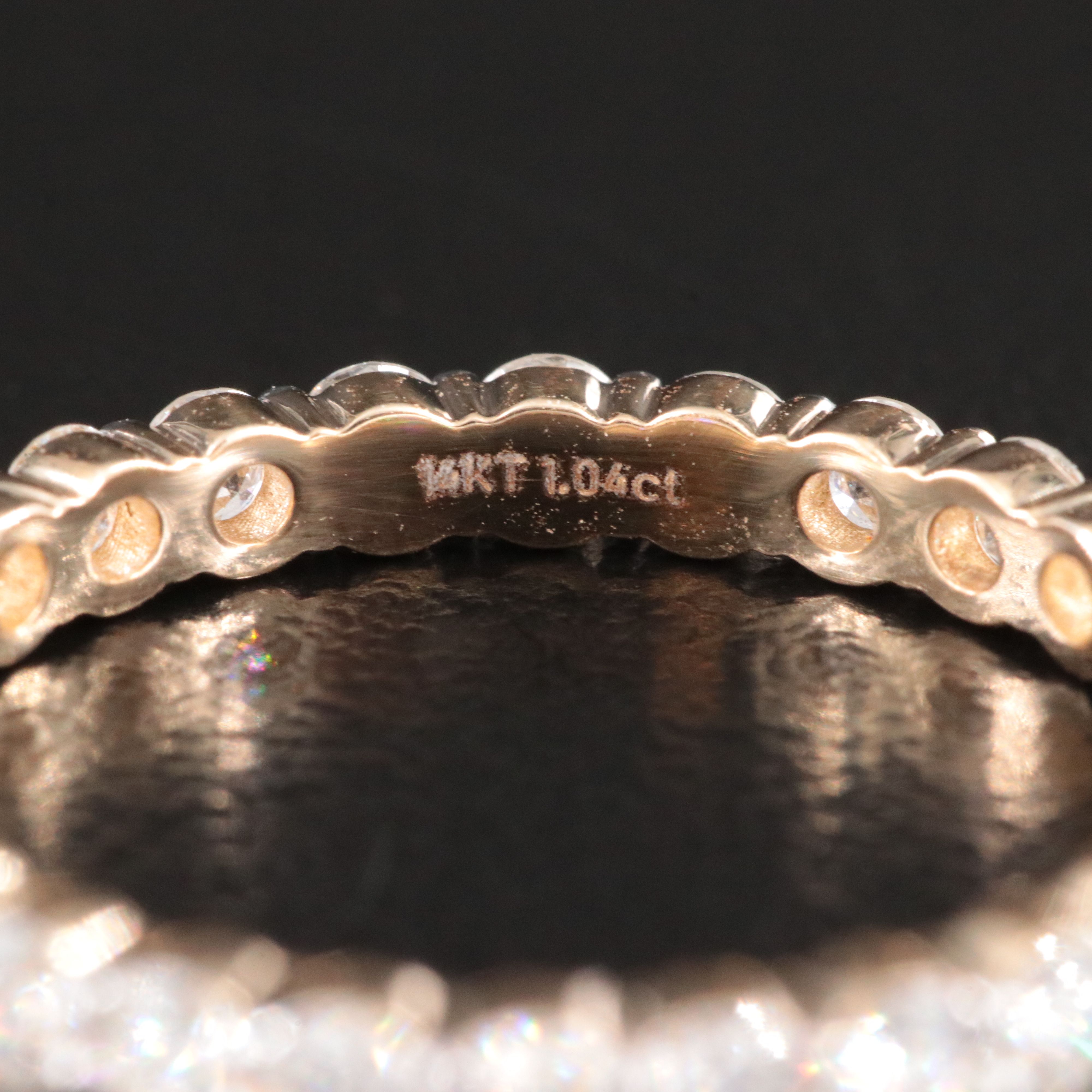 14K 1.04 CTW Diamond Eternity Band