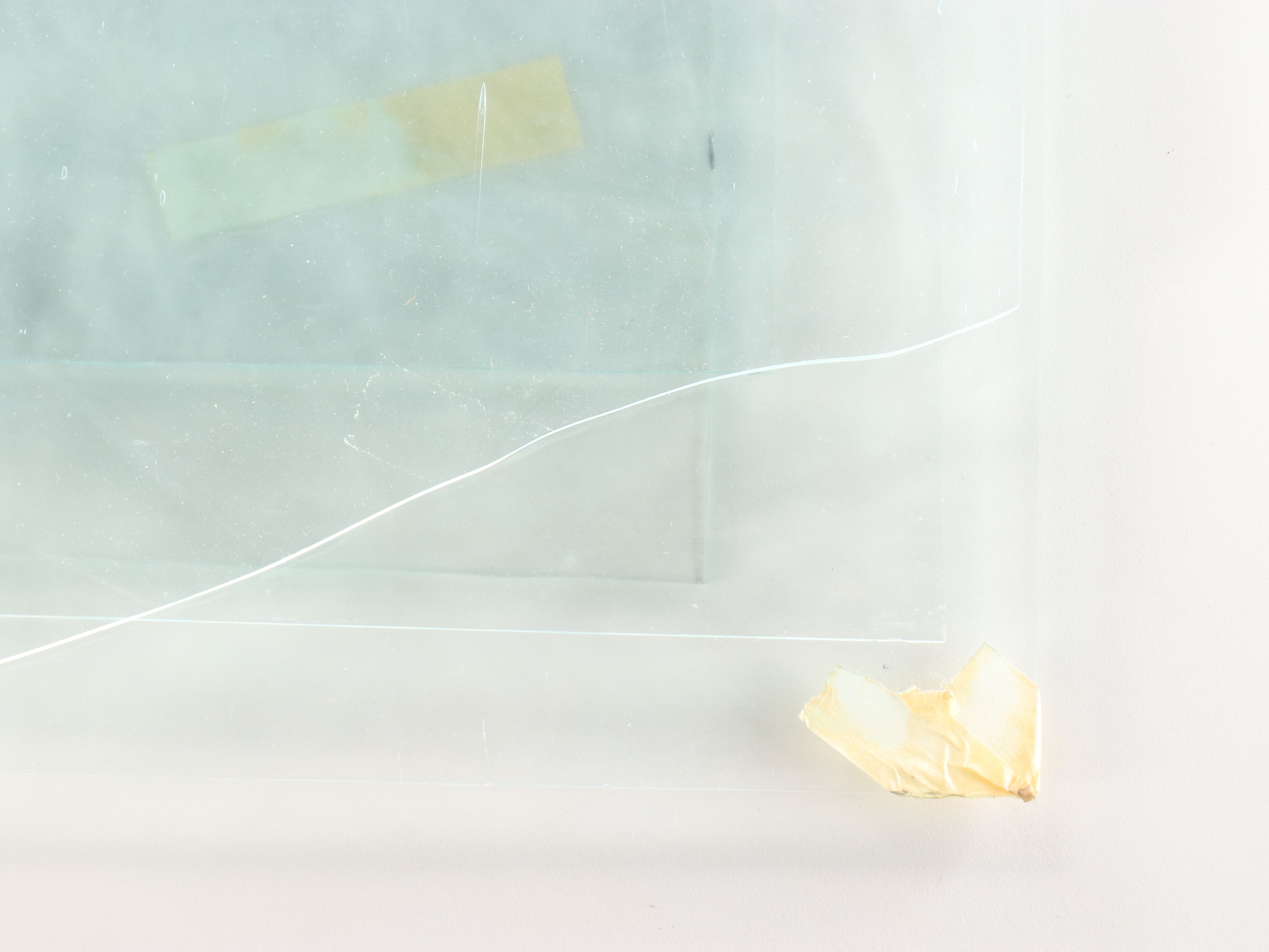 Textured Glass Fragments and Panels