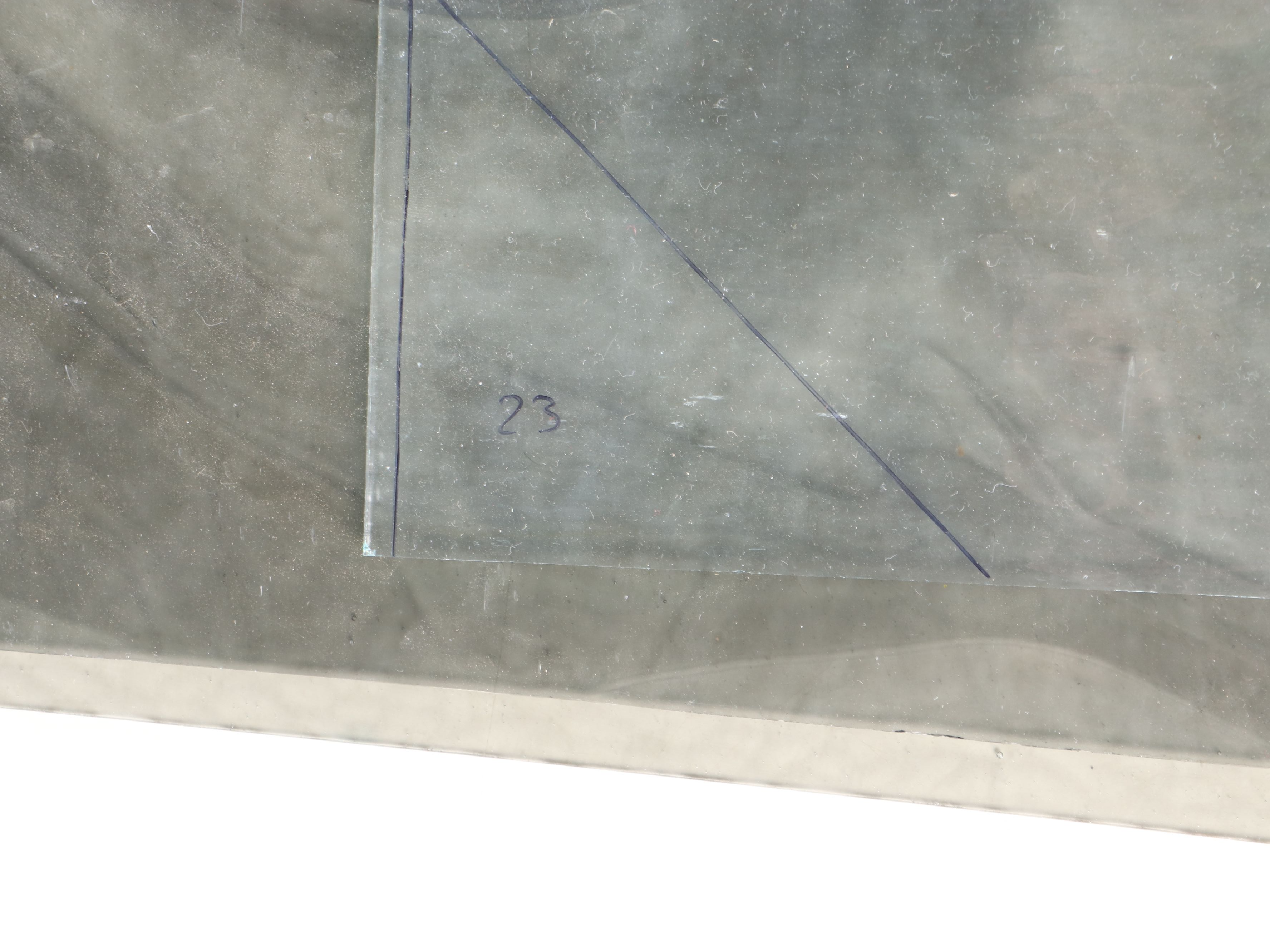 Textured Glass Fragments and Panels