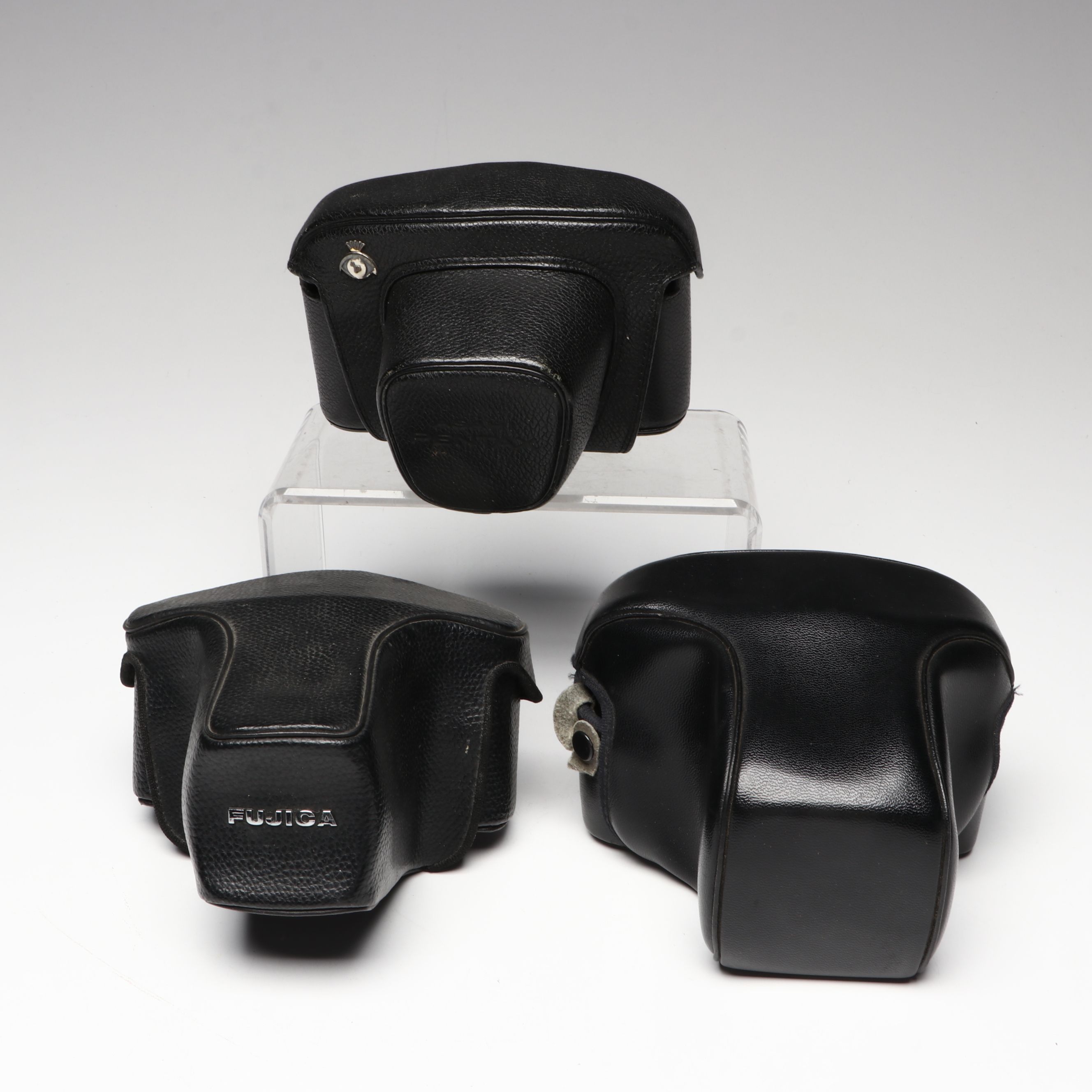 Fujifilm 35mm SLR Film Cameras with Tasco Binoculars and More Accessories