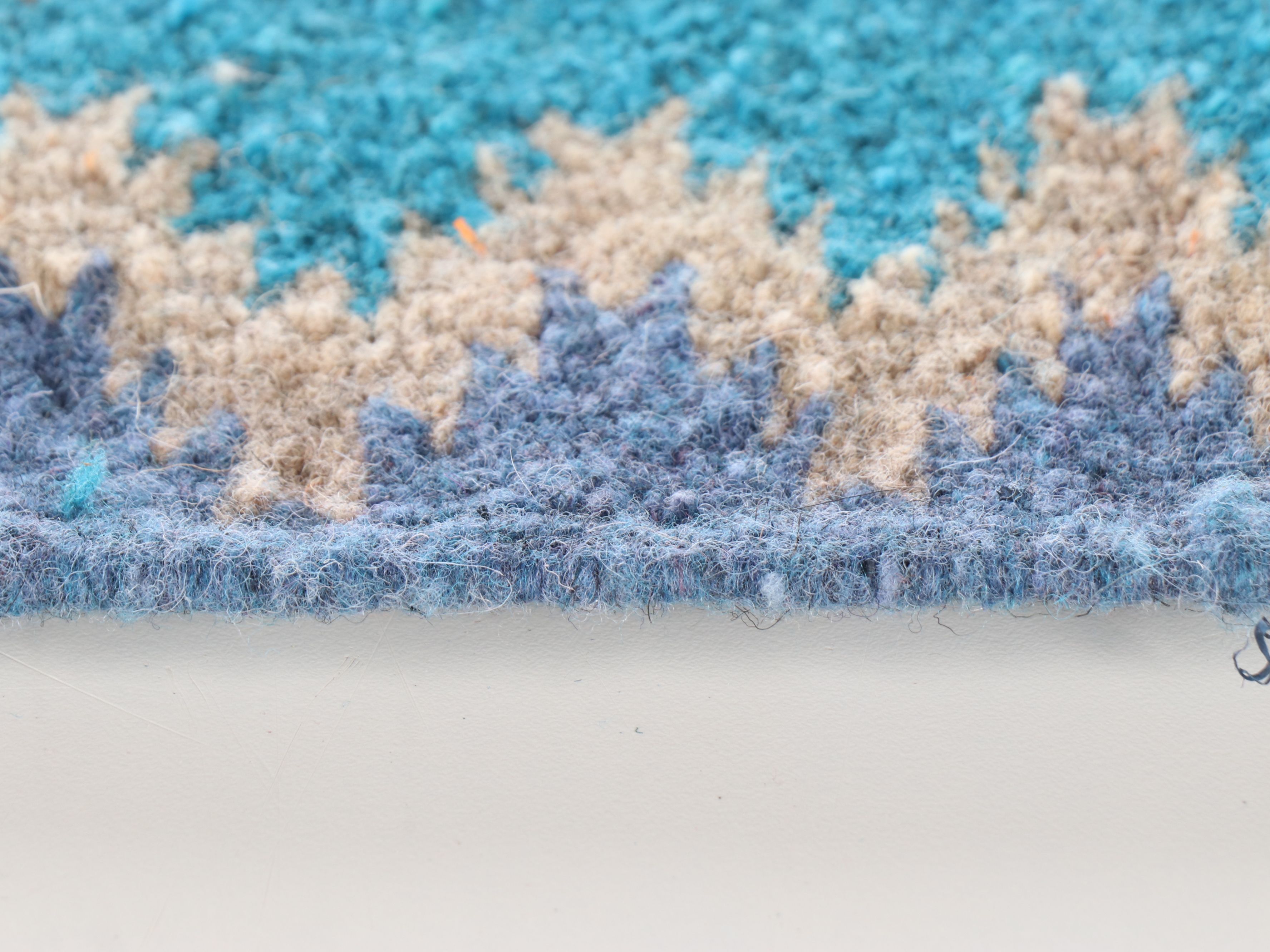 2'6 x 3'6 Indigenous Mexican "Tree of Life" Handwoven Wool Blend Rug