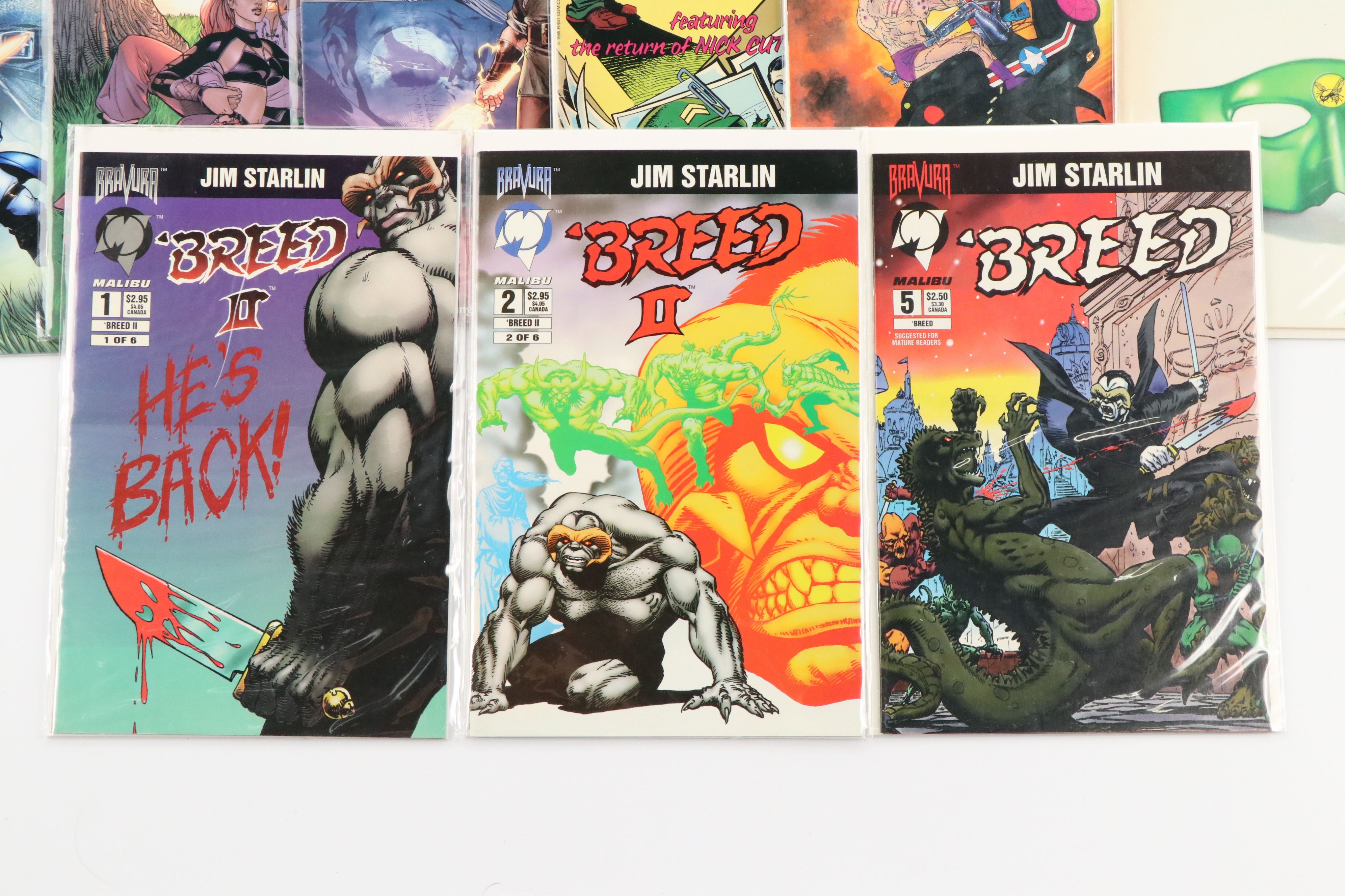 Modern Age Indie Comics Including "Scion," "Mister X" and "The Fly"