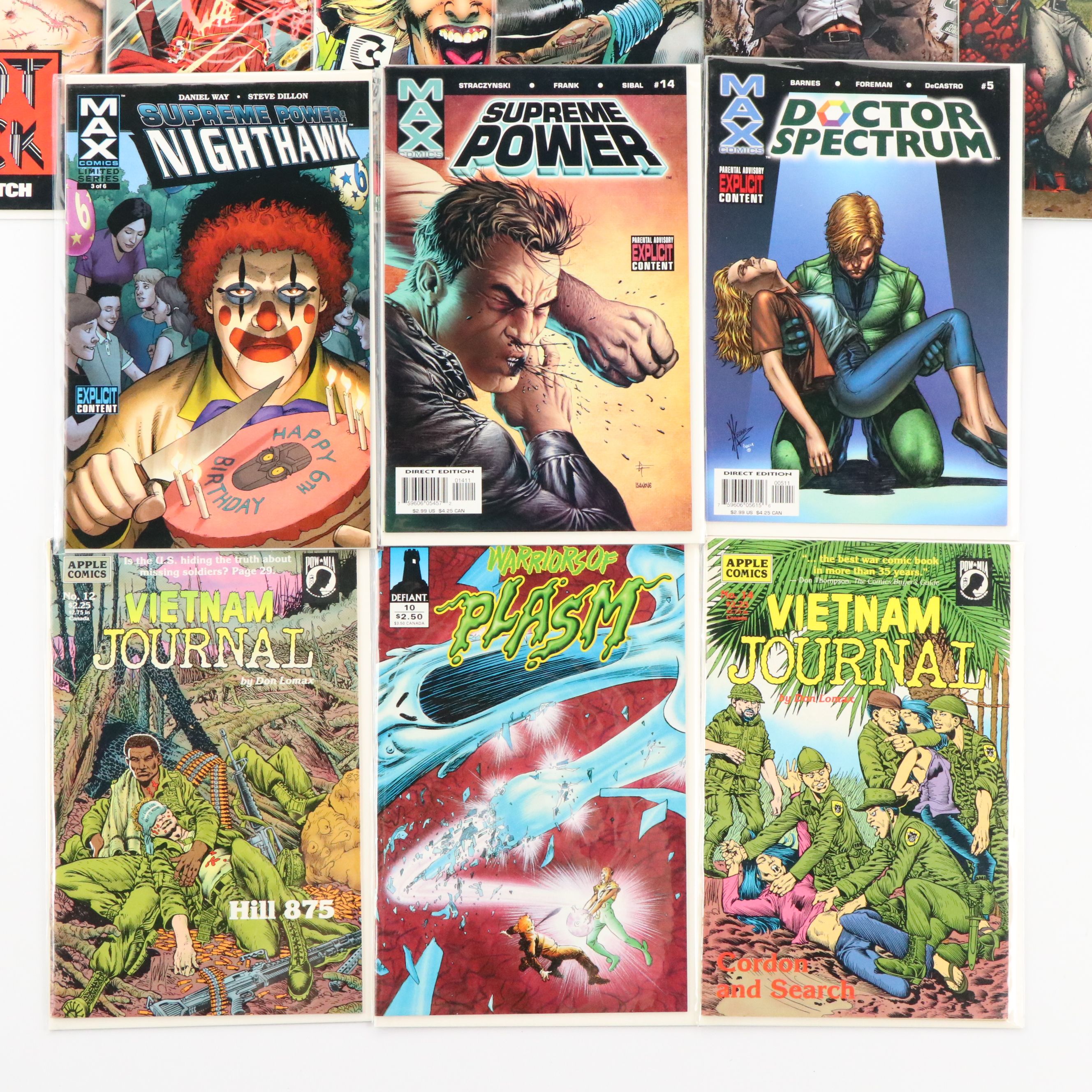 Modern Age Indie Comics Including "Scion," "Mister X" and "The Fly"