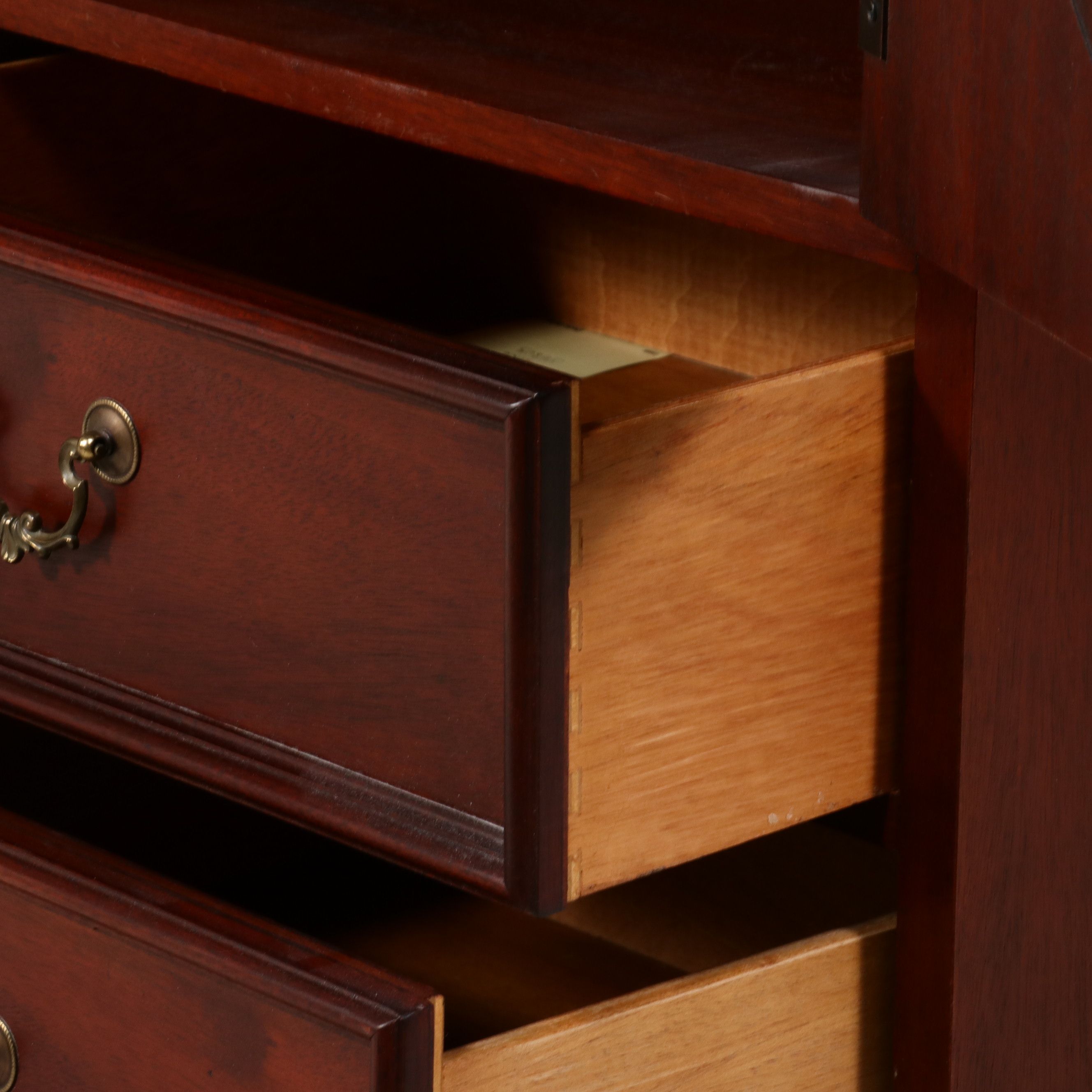 Lexington Furniture "Vestiges" Series Mahogany Wardrobe, Late 20th Century