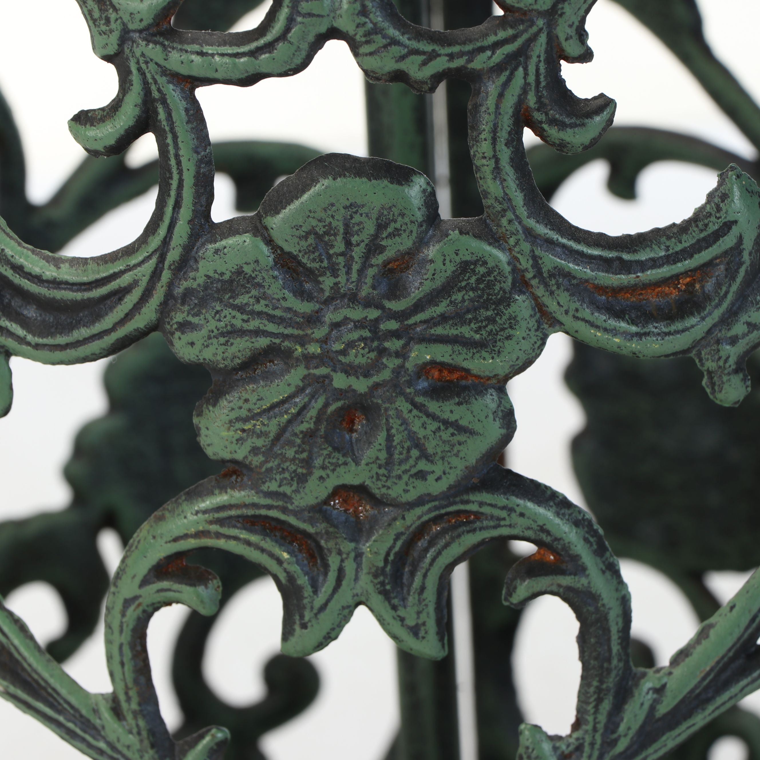 Cast Iron Scrollwork Umbrella Stand