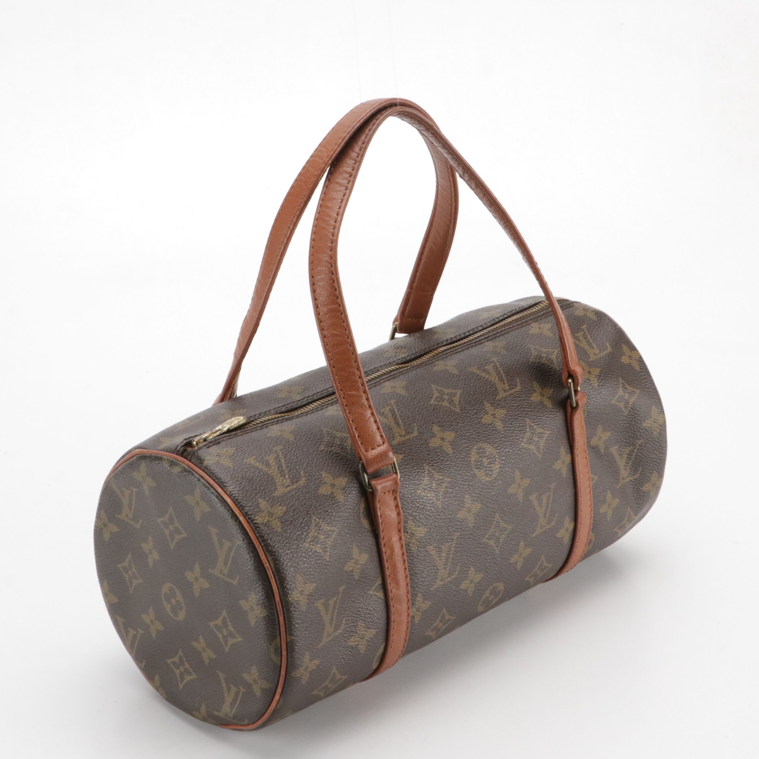 Louis Vuitton Papillon 30 in Monogram Canvas and Brown Leather