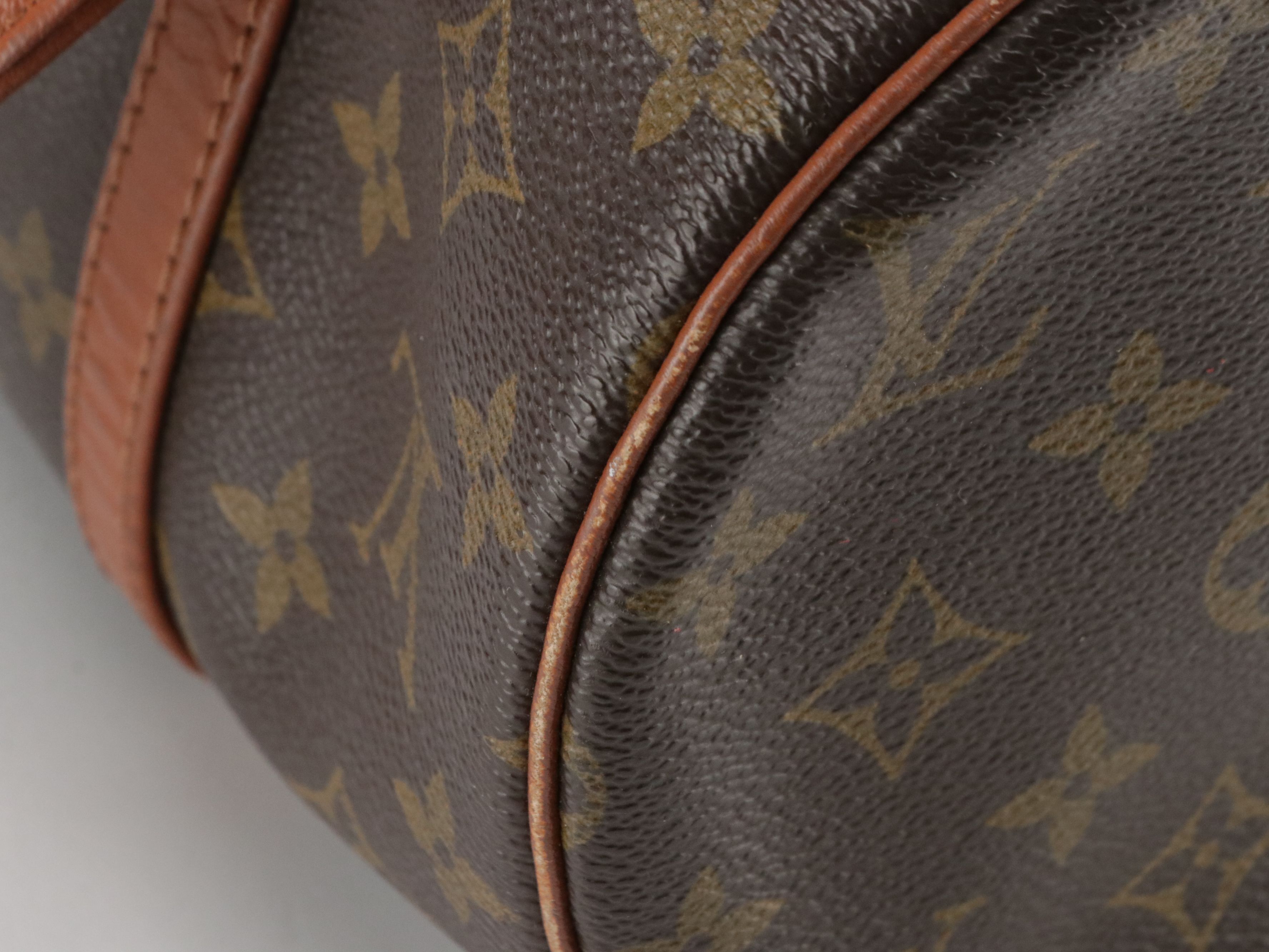 Louis Vuitton Papillon 30 in Monogram Canvas and Brown Leather