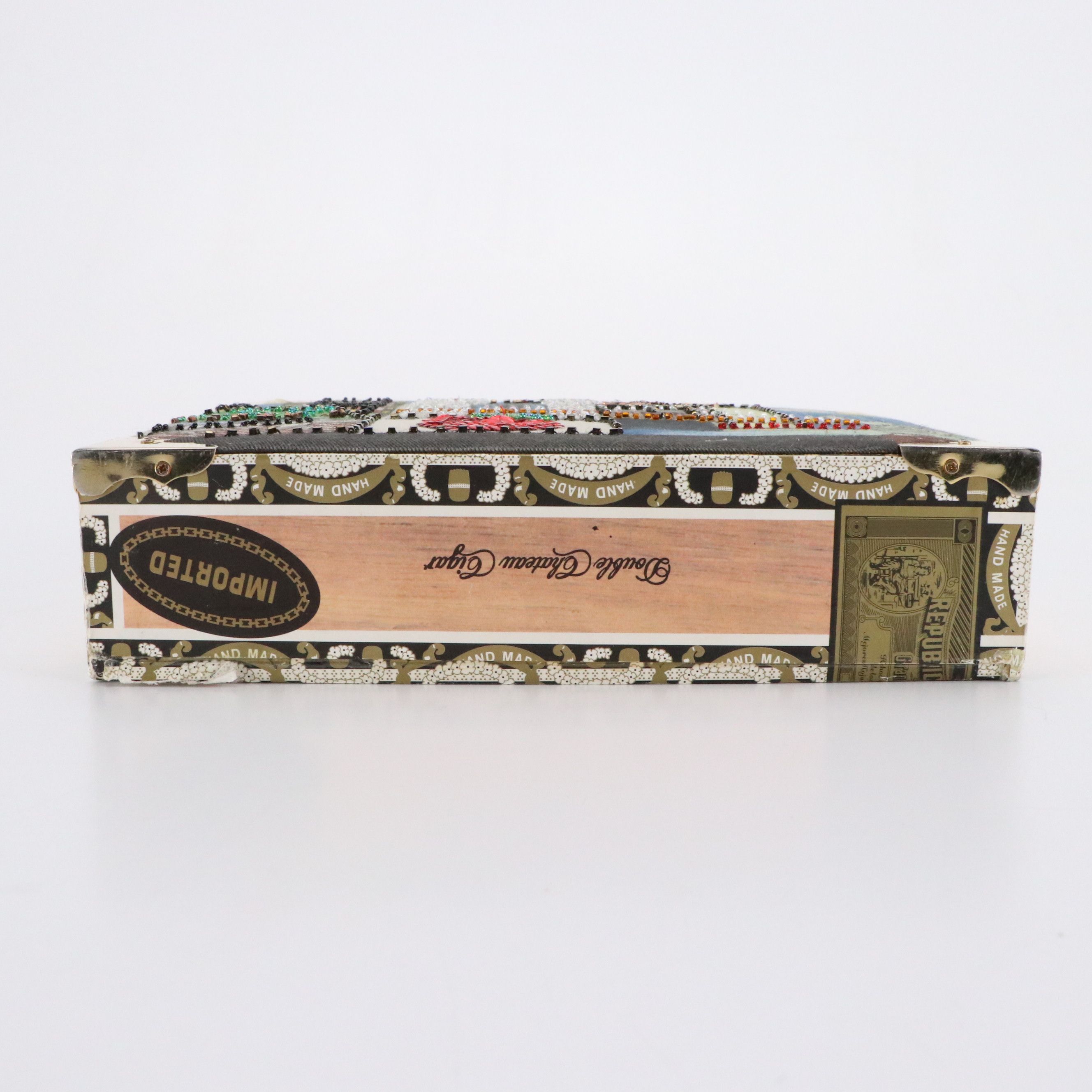 Mary Frances Embellished Bag and Other New York Motif Cigar Box Purse