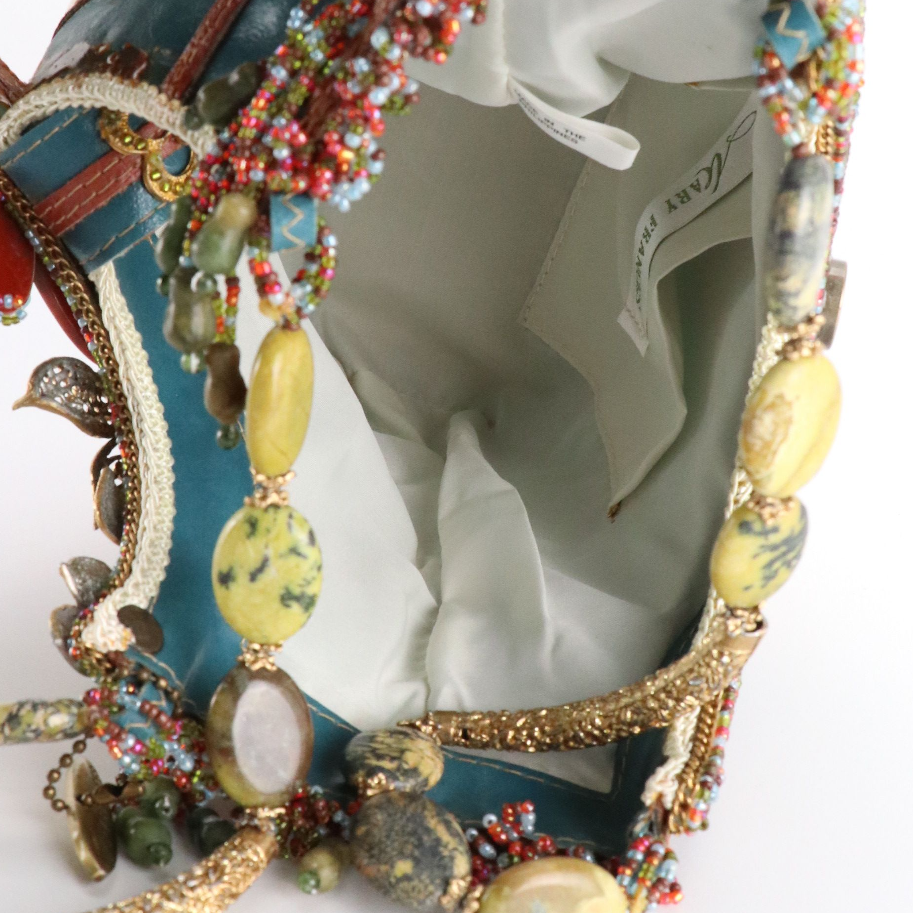 Mary Frances Embellished Bag and Other New York Motif Cigar Box Purse