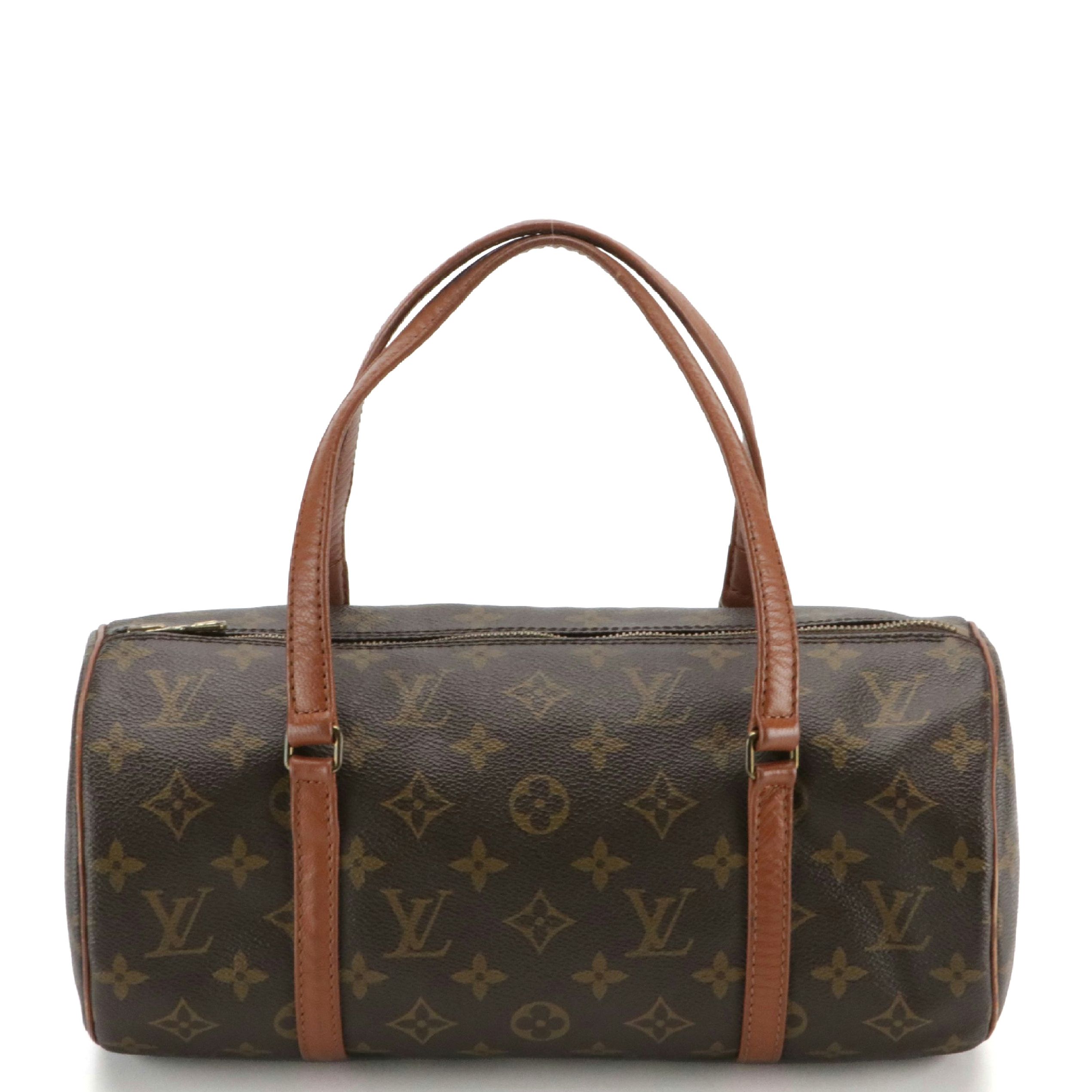 Louis Vuitton Papillon 30 in Monogram Canvas and Brown Leather