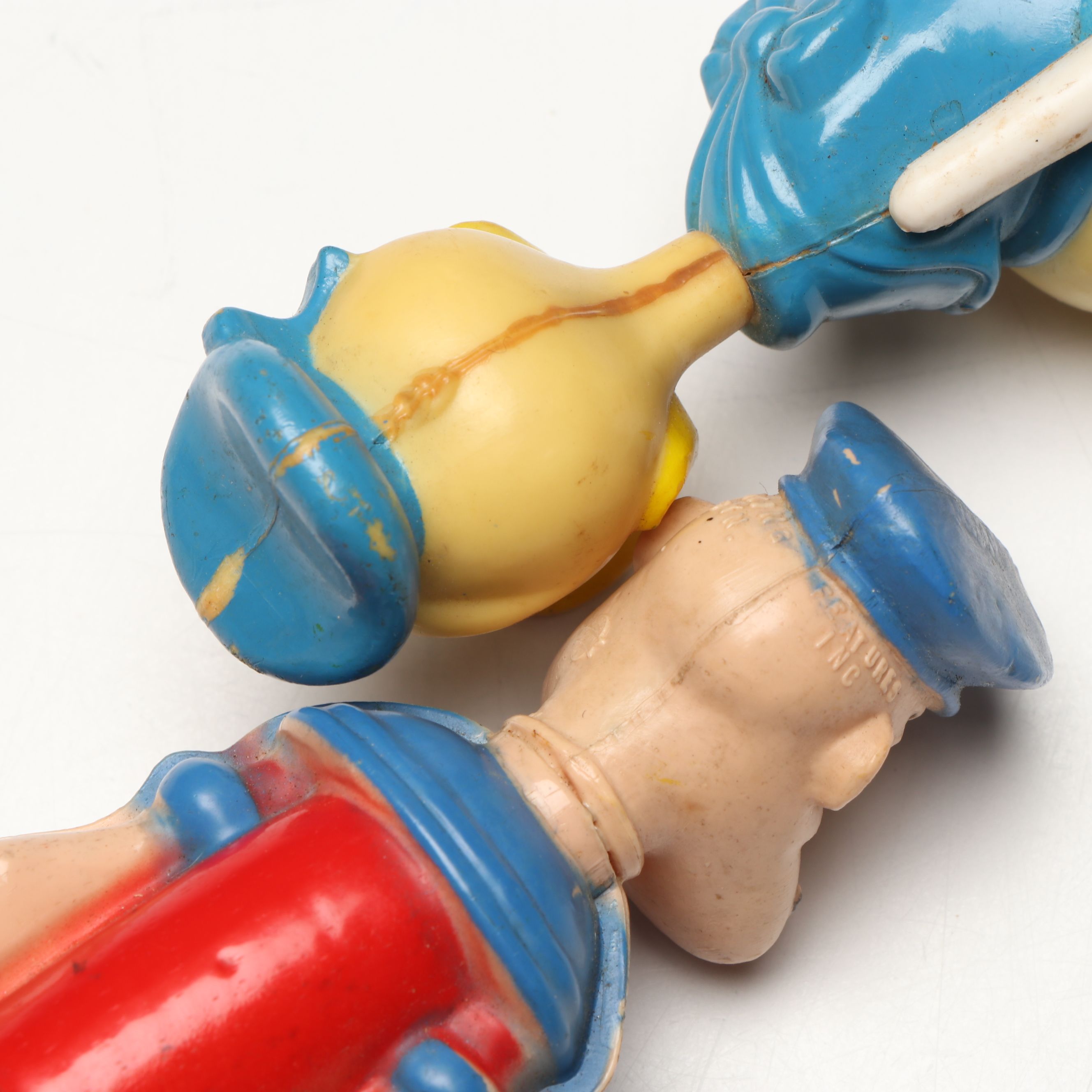 Irwin Popeye the Sailor and Walt Disney Products Donald Duck Toys