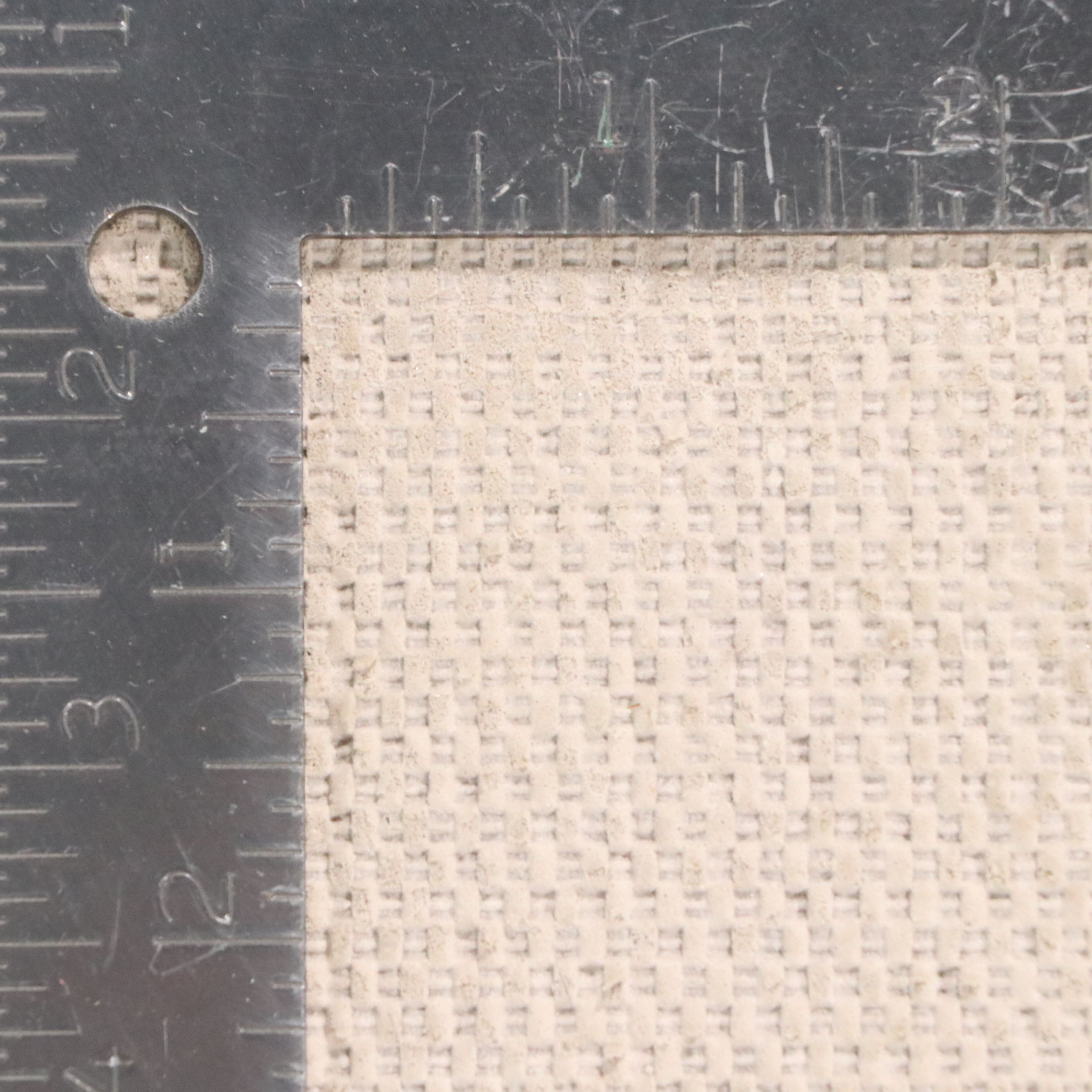 4'1 x 5'6 Machine Made Room Essentials Brown and Green Stripe Area Rug