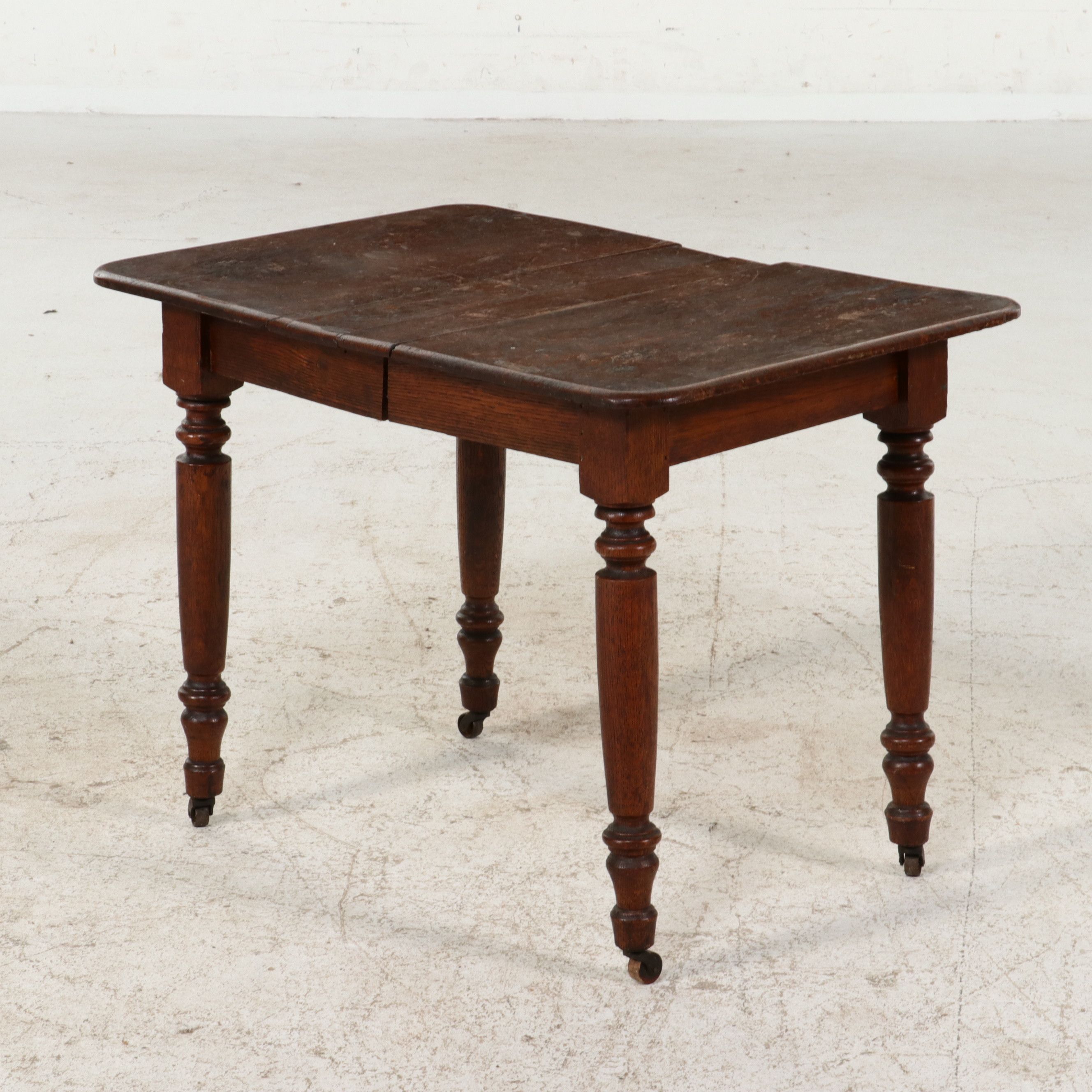 Milton Bradley Co. Juvenile Extension Table and Chair Set, Early 20th Century