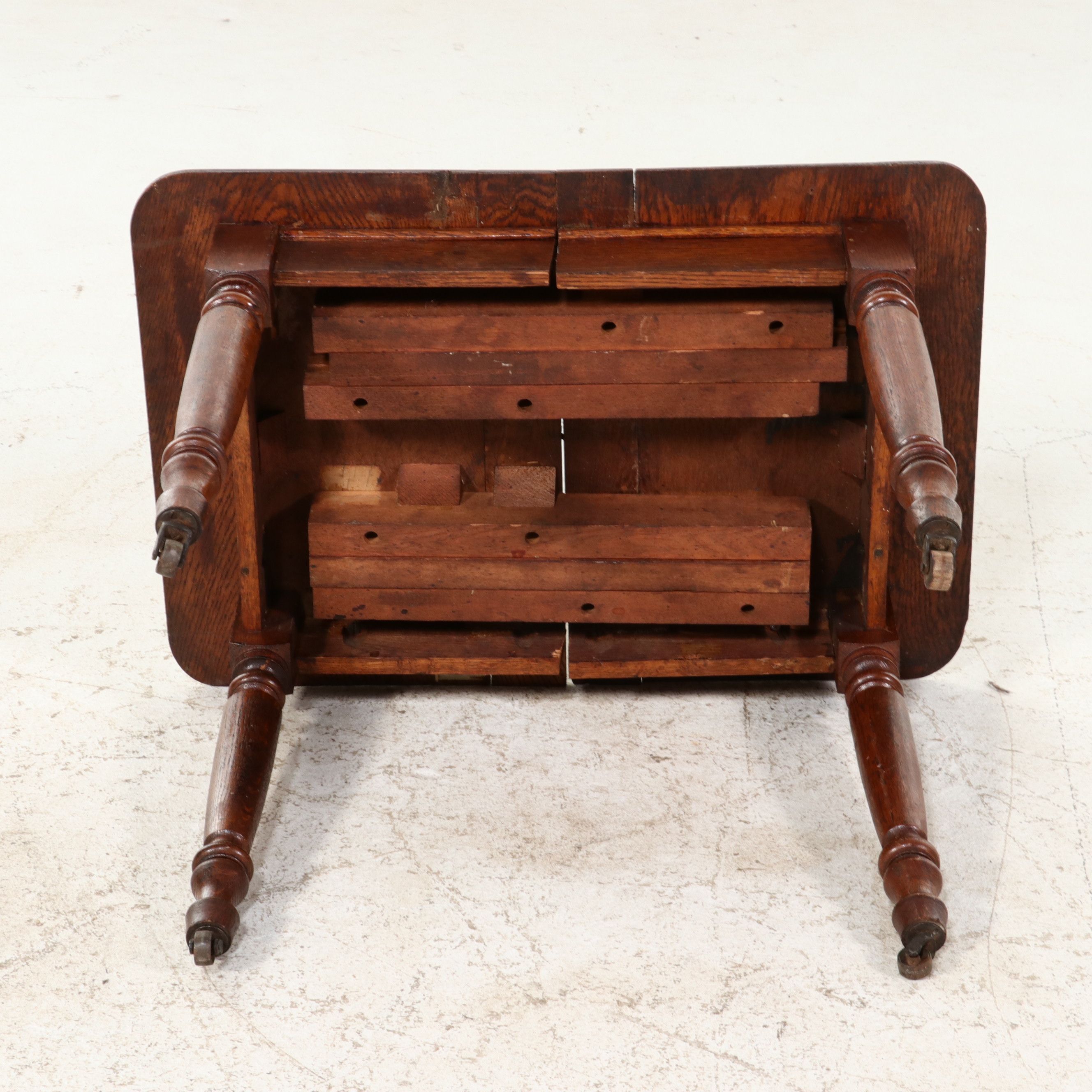 Milton Bradley Co. Juvenile Extension Table and Chair Set, Early 20th Century