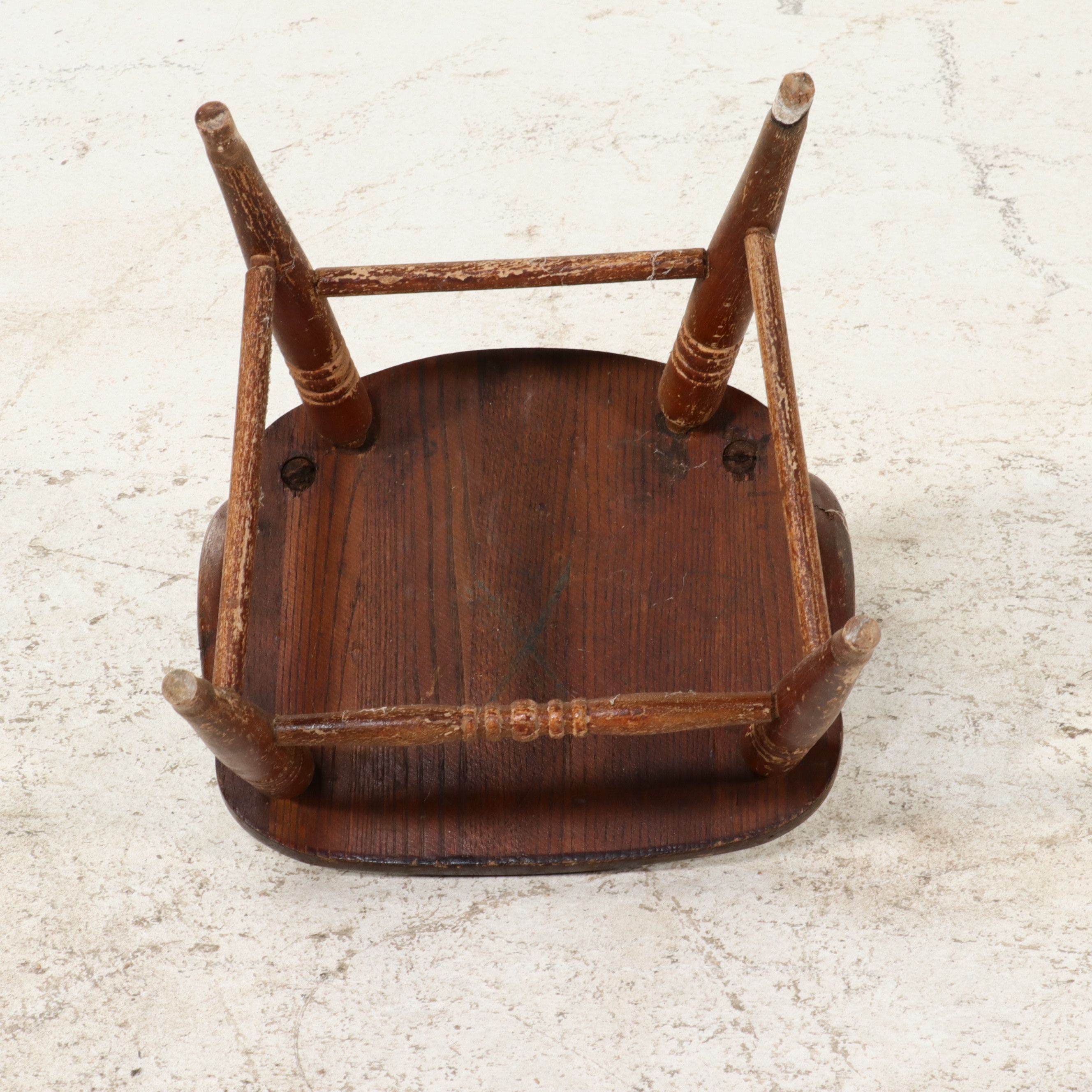 Milton Bradley Co. Juvenile Extension Table and Chair Set, Early 20th Century