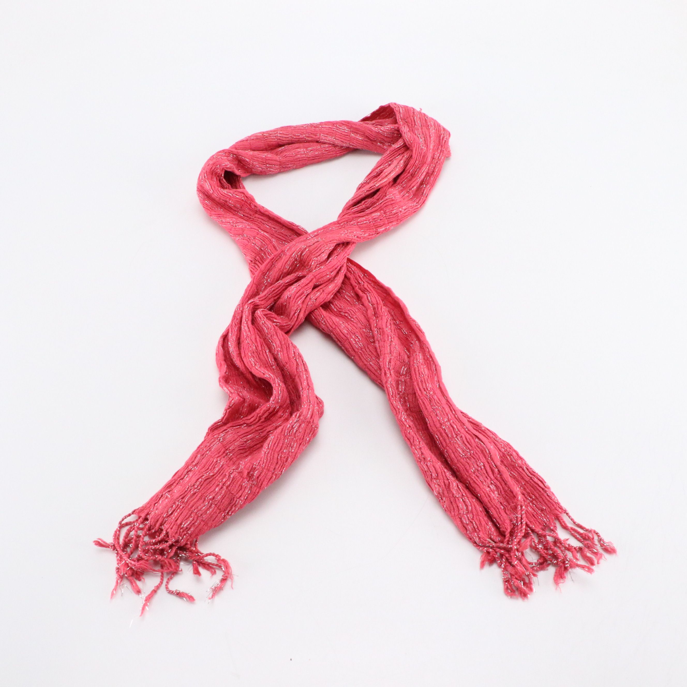 Franco Sarto PVC Zip-Around Long Wallet with Scarves and Sunglasses Case