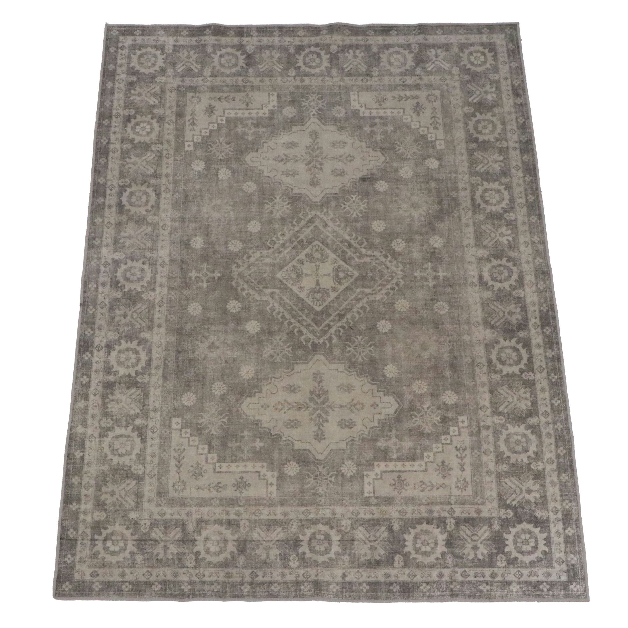 5' x 6'11 Machine Made Contemporary Area Rug